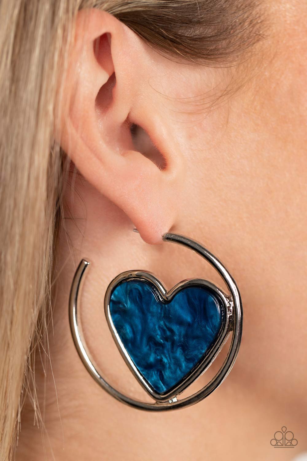 Paparazzi Accessories: Smitten with You - Blue Earring