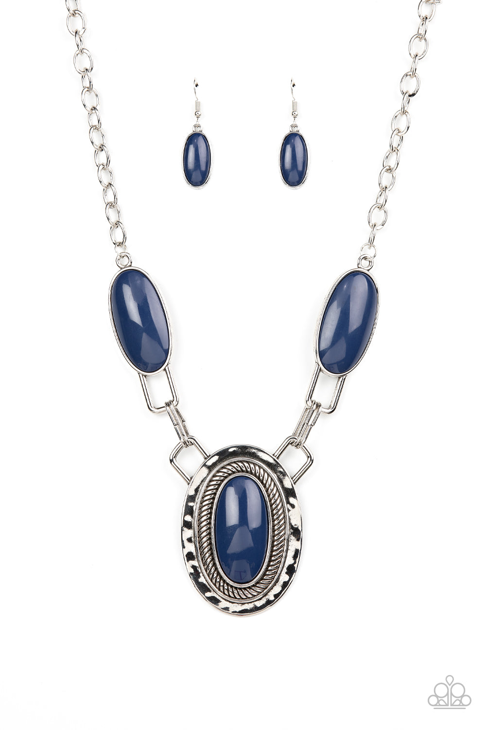 Paparazzi Accessories: Count to TENACIOUS - Blue Necklace