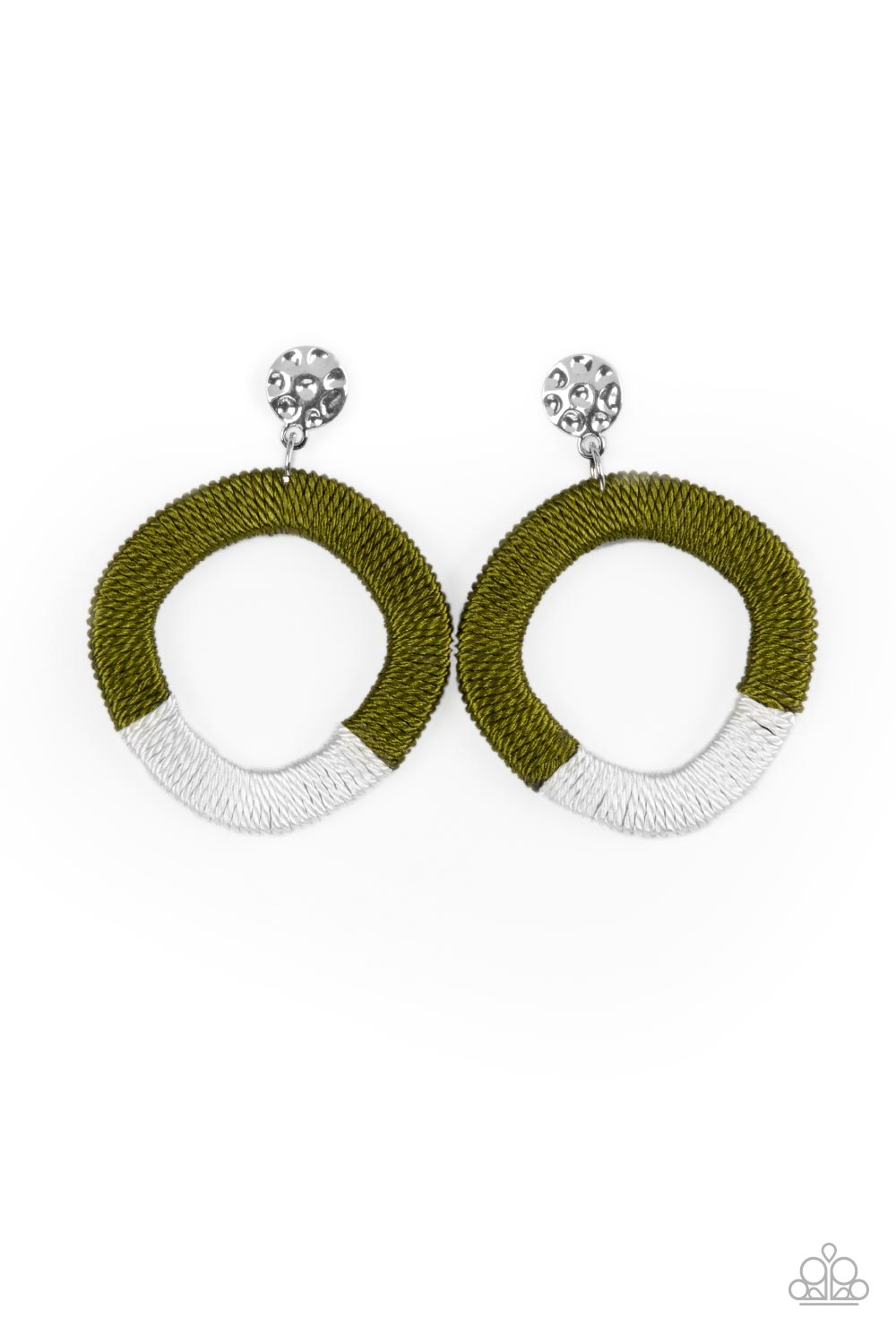 Paparazzi Accessories: That's a WRAPAROUND - Green Earring