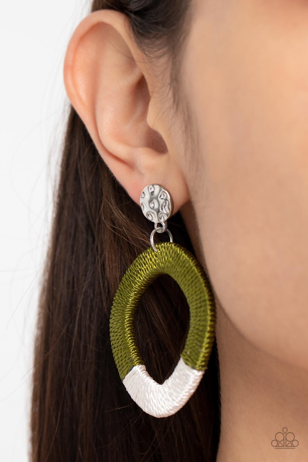 Paparazzi Accessories: That's a WRAPAROUND - Green Earring