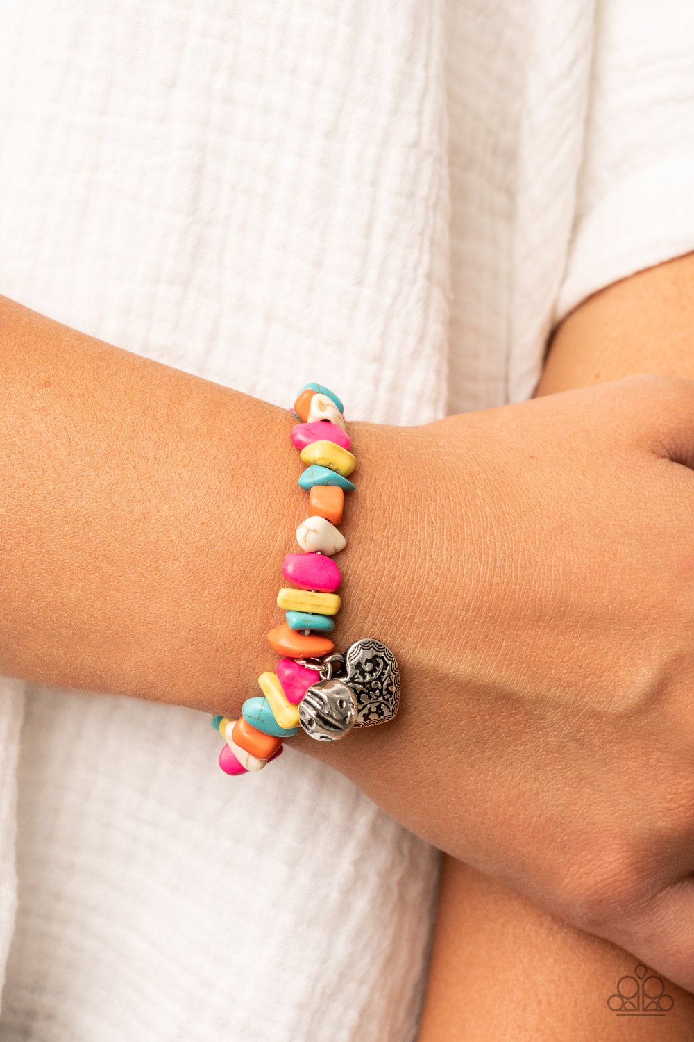 Paparazzi Accessories: Love You to Pieces - Multi Bracelet