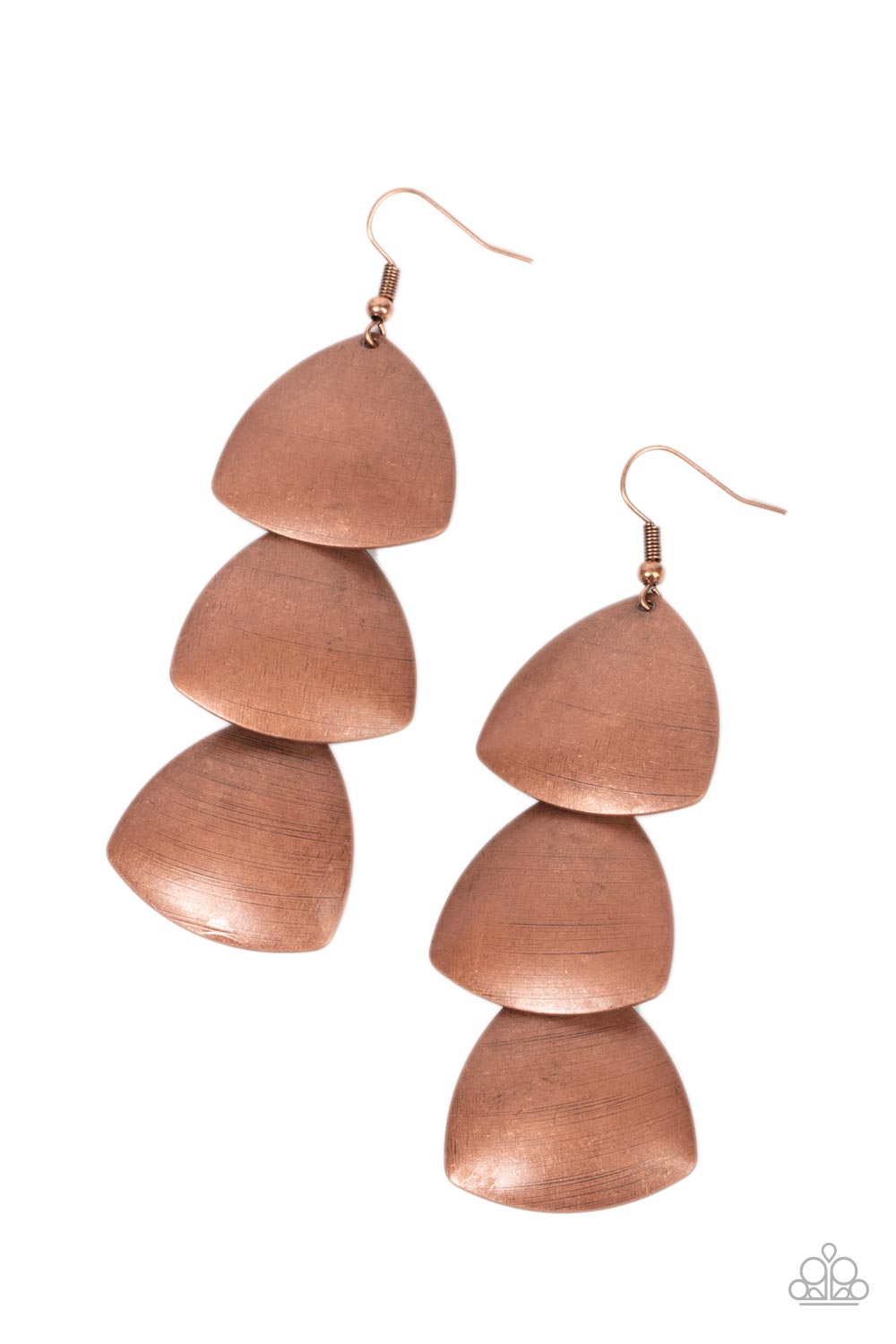 Paparazzi Accessories: Modishly Metallic - Copper Earring