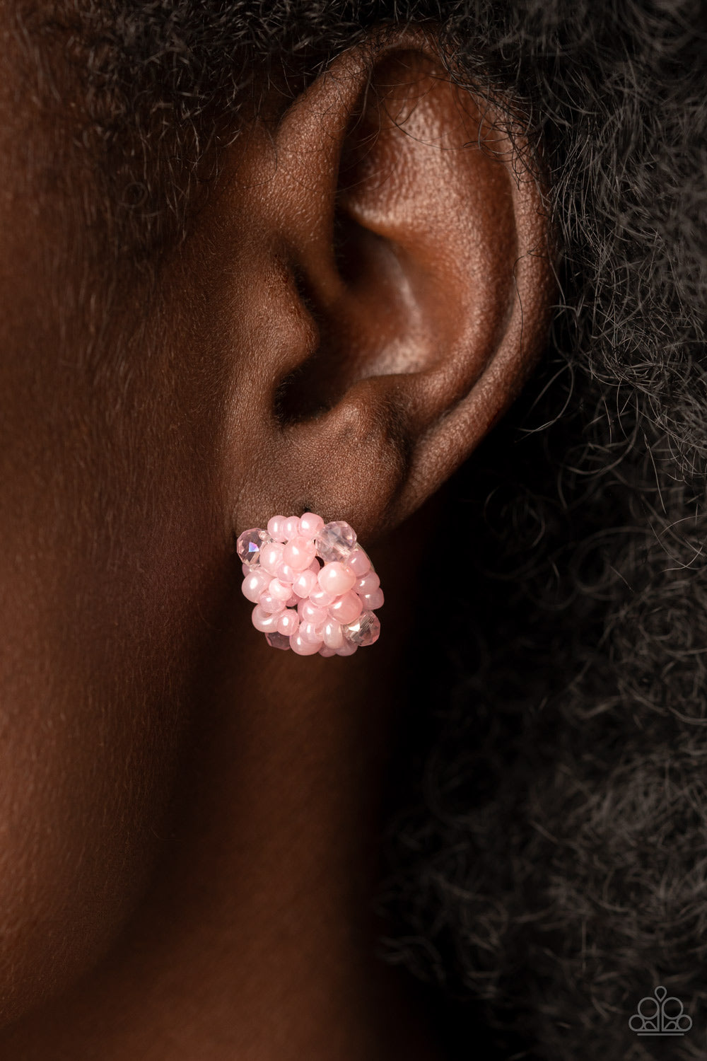 Paparazzi Accessories:Bunches of Bubbly - Pink Earring