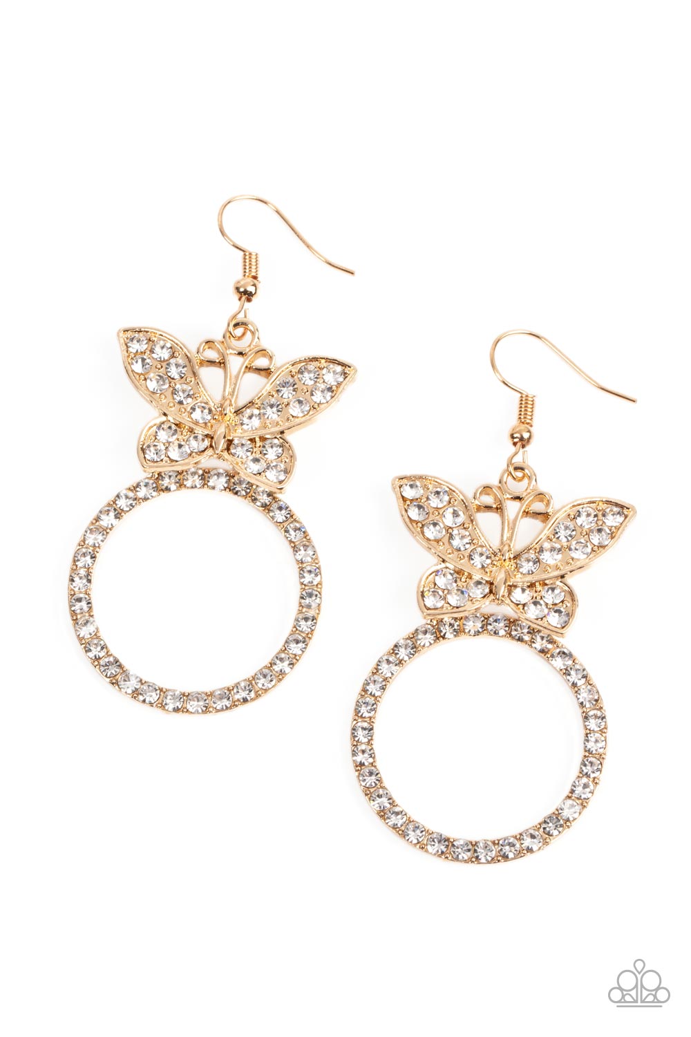 Paparazzi Accessories: Paradise Found - Gold Earring