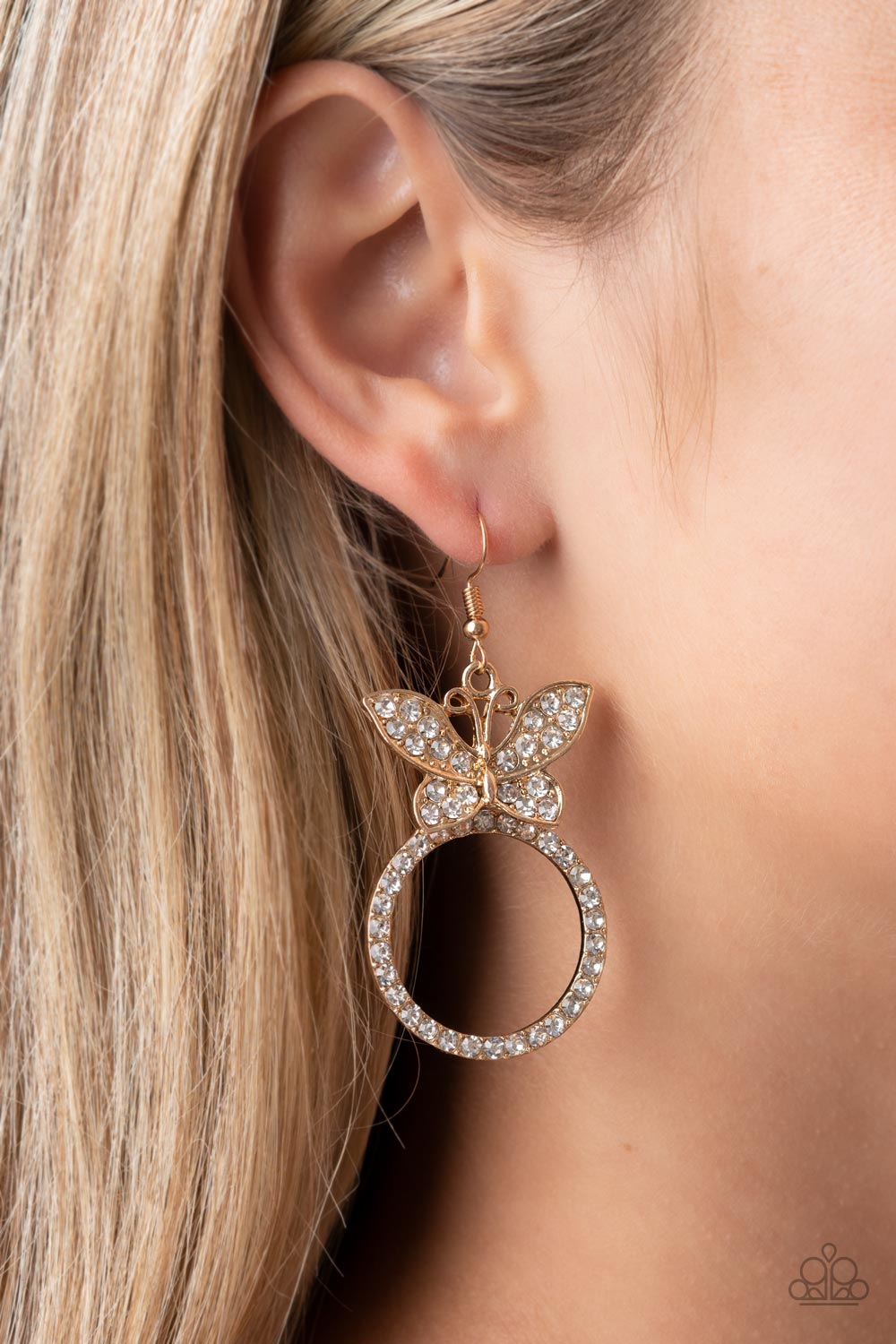 Paparazzi Accessories: Paradise Found - Gold Earring