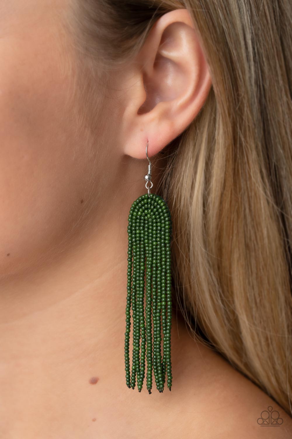 Paparazzi Accessories: Right as RAINBOW - Green Earring