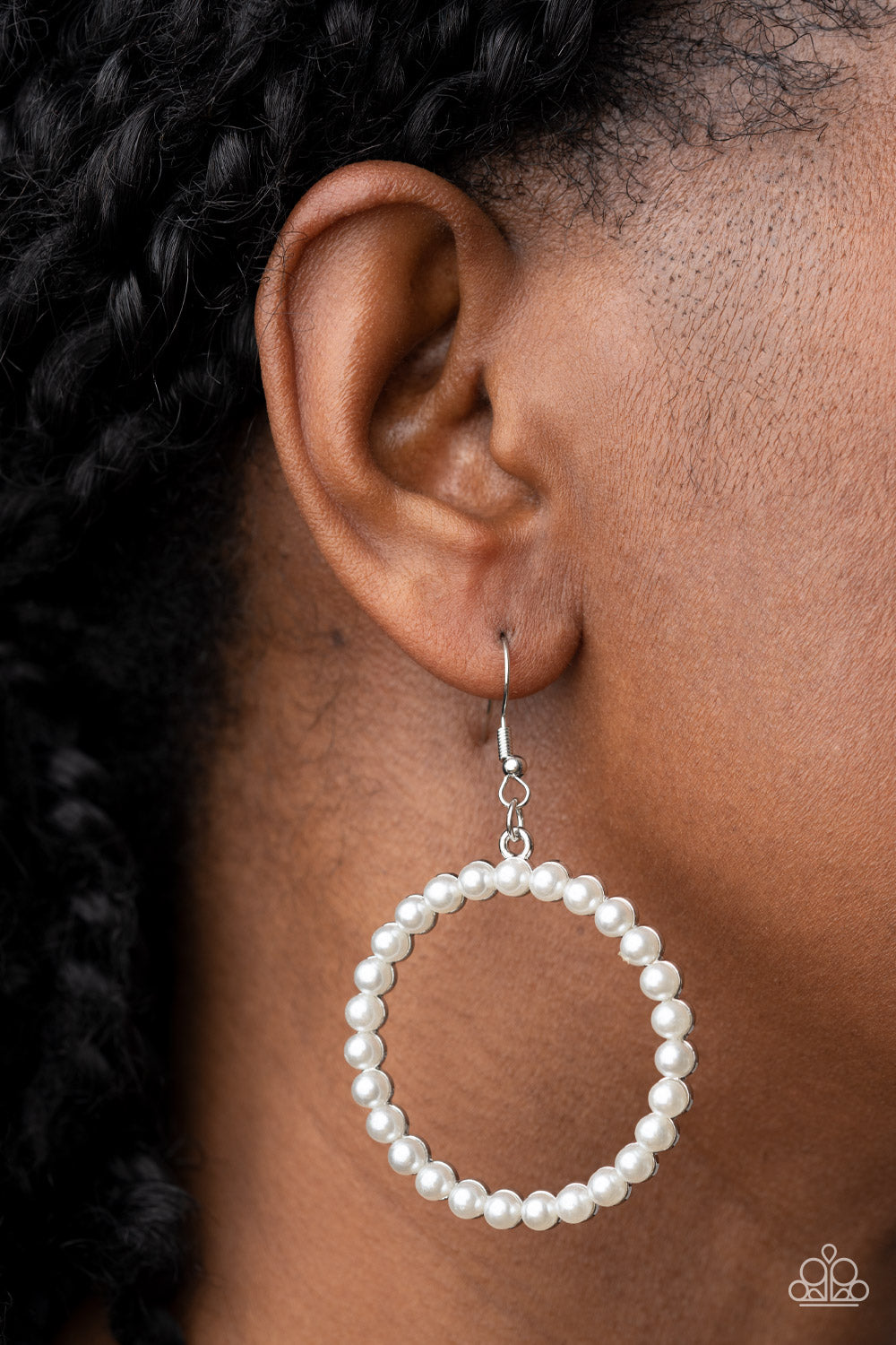 Paparazzi Accessories: Can I Get A Hallelujah - White Earring
