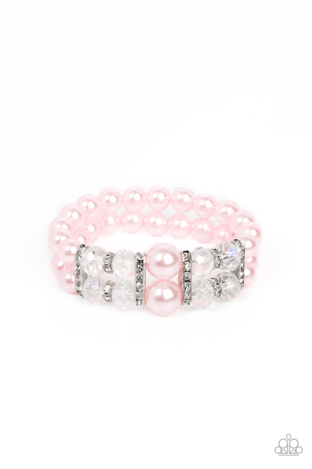 Paparazzi Accessories: Timelessly Tea Party - Pink Bracelet
