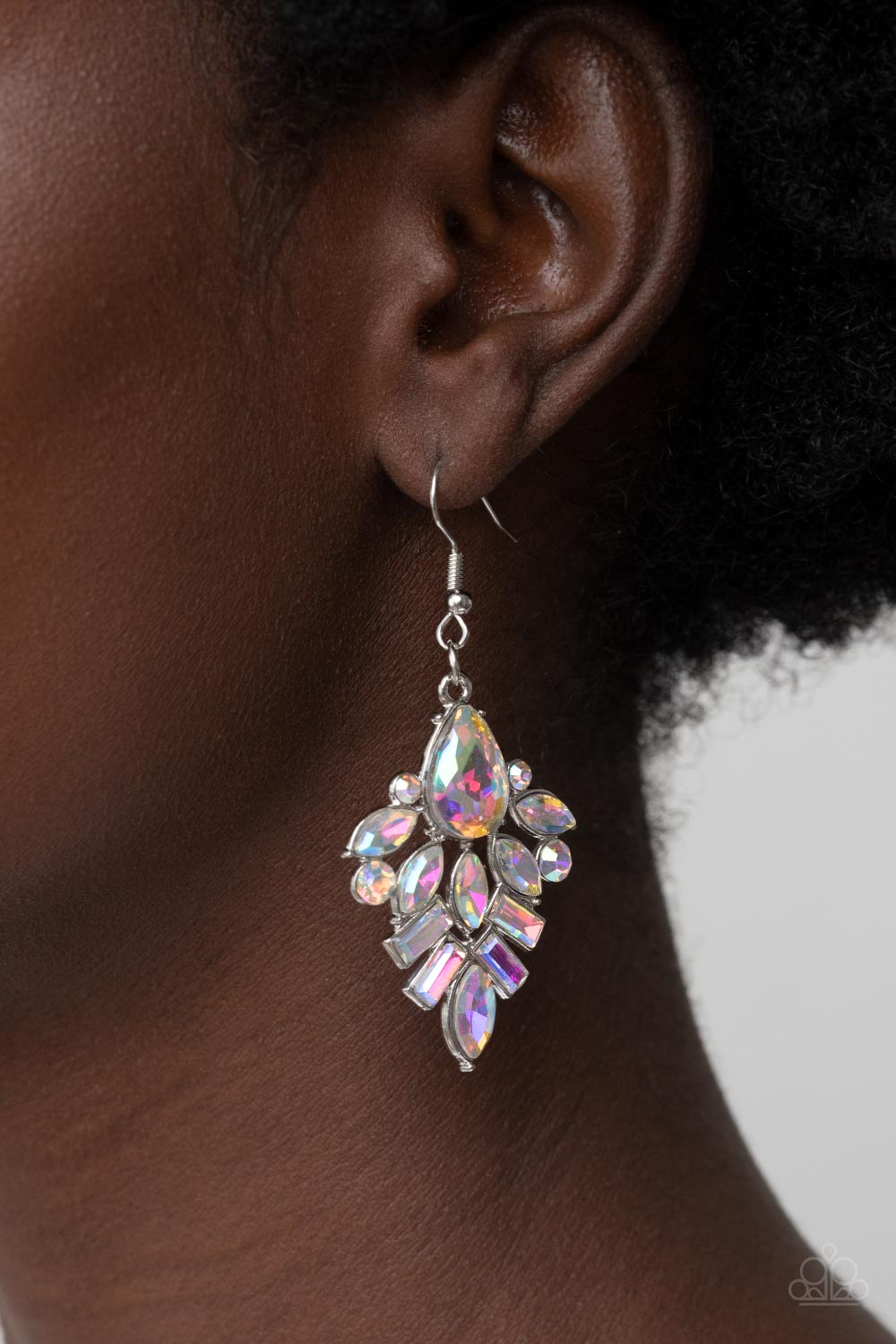 Paparazzi Accessories: Stellar-escent Elegance - Multi Earring