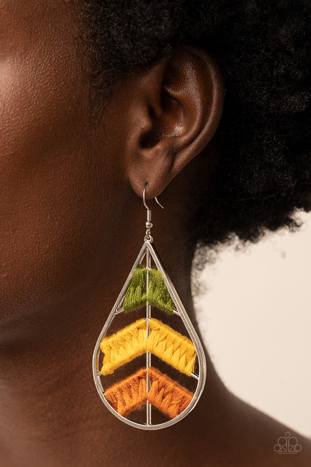 Paparazzi Accessories: Nice Threads - Multi Earring