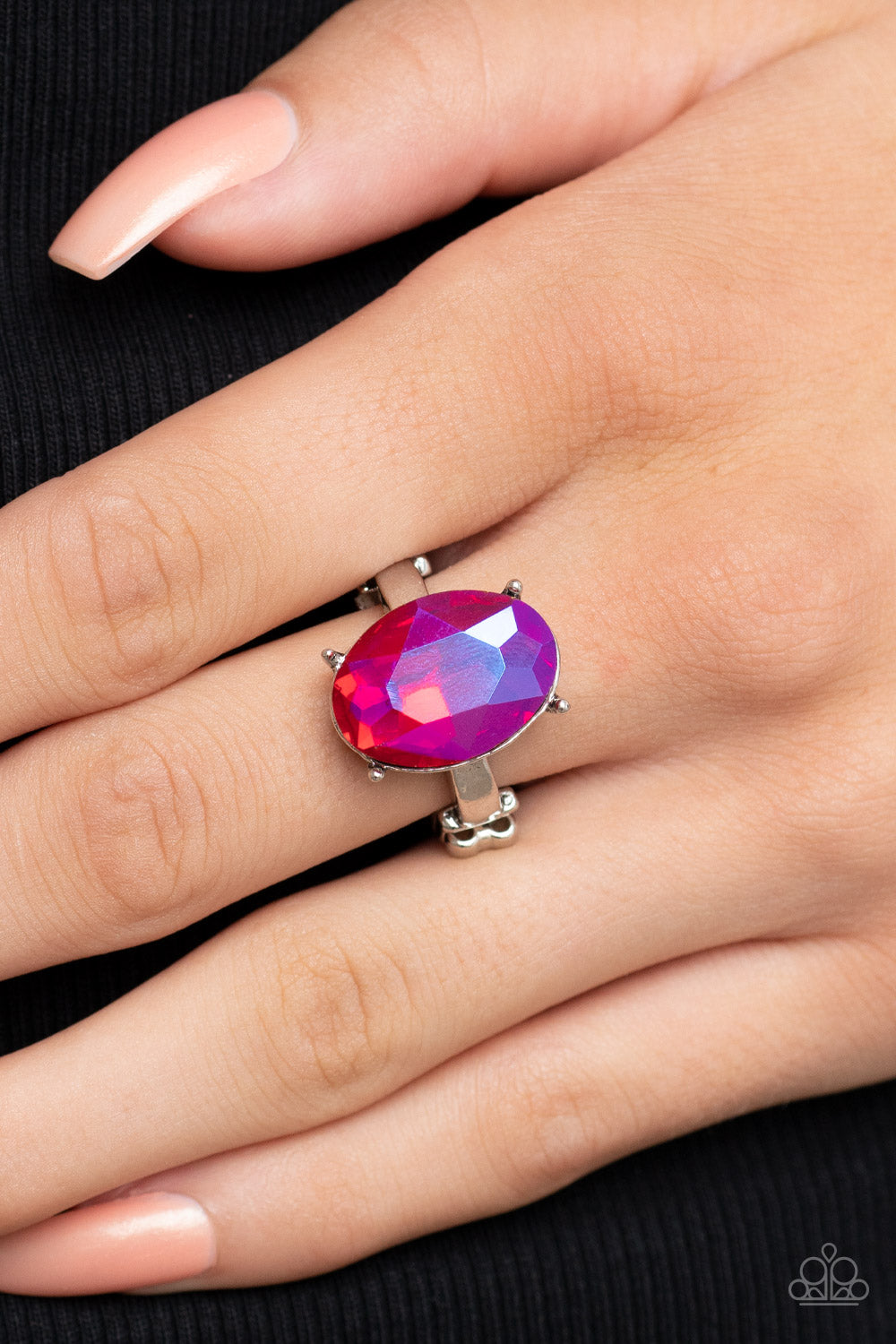 Paparazzi Accessories: Updated Dazzle - Pink Ring