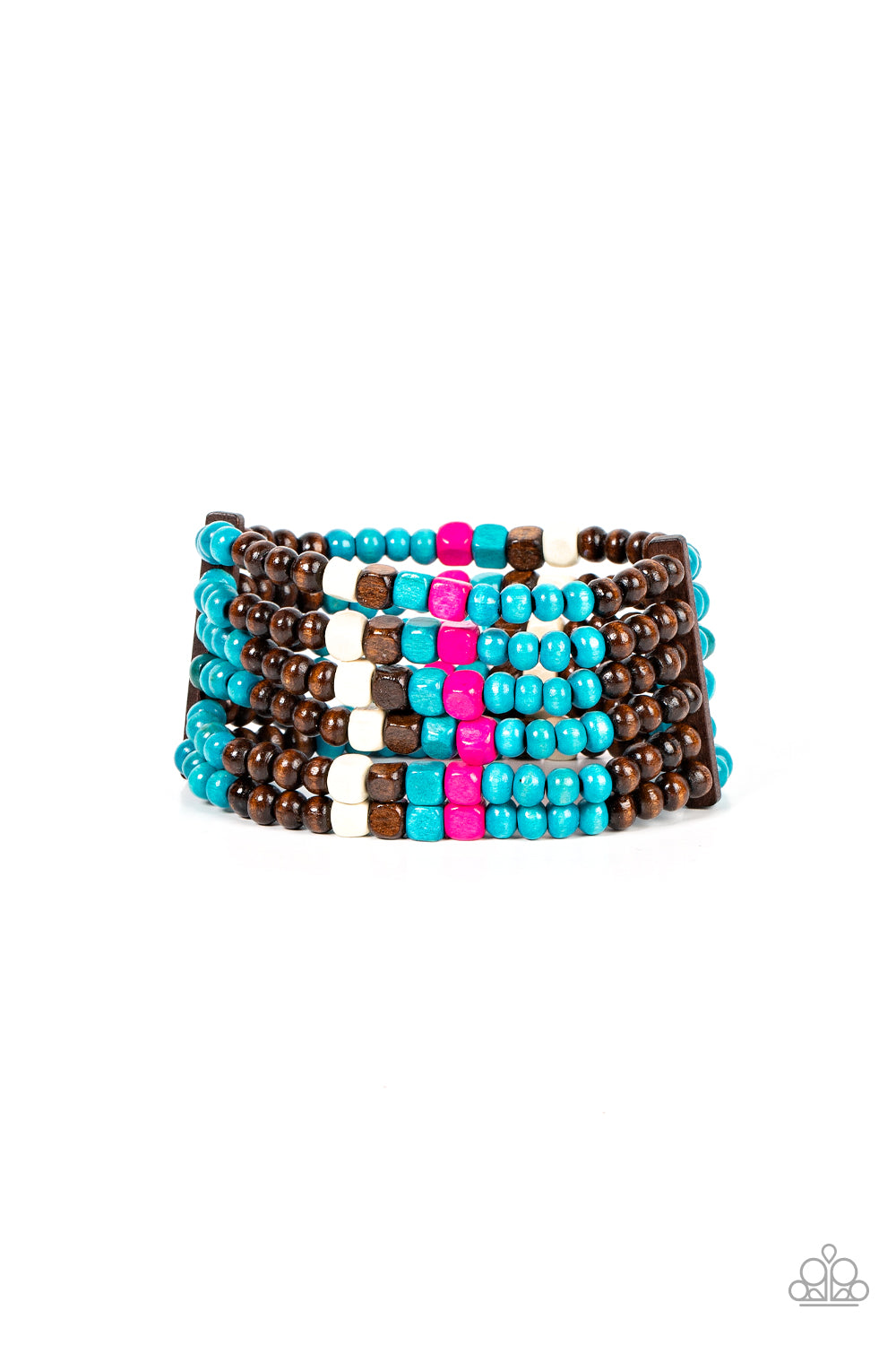 Paparazzi Accessories: Dive into Maldives - Blue Bracelet