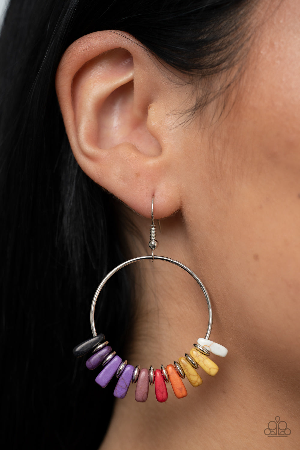 Paparazzi Accessories: Earthy Ensemble - Multi Earring