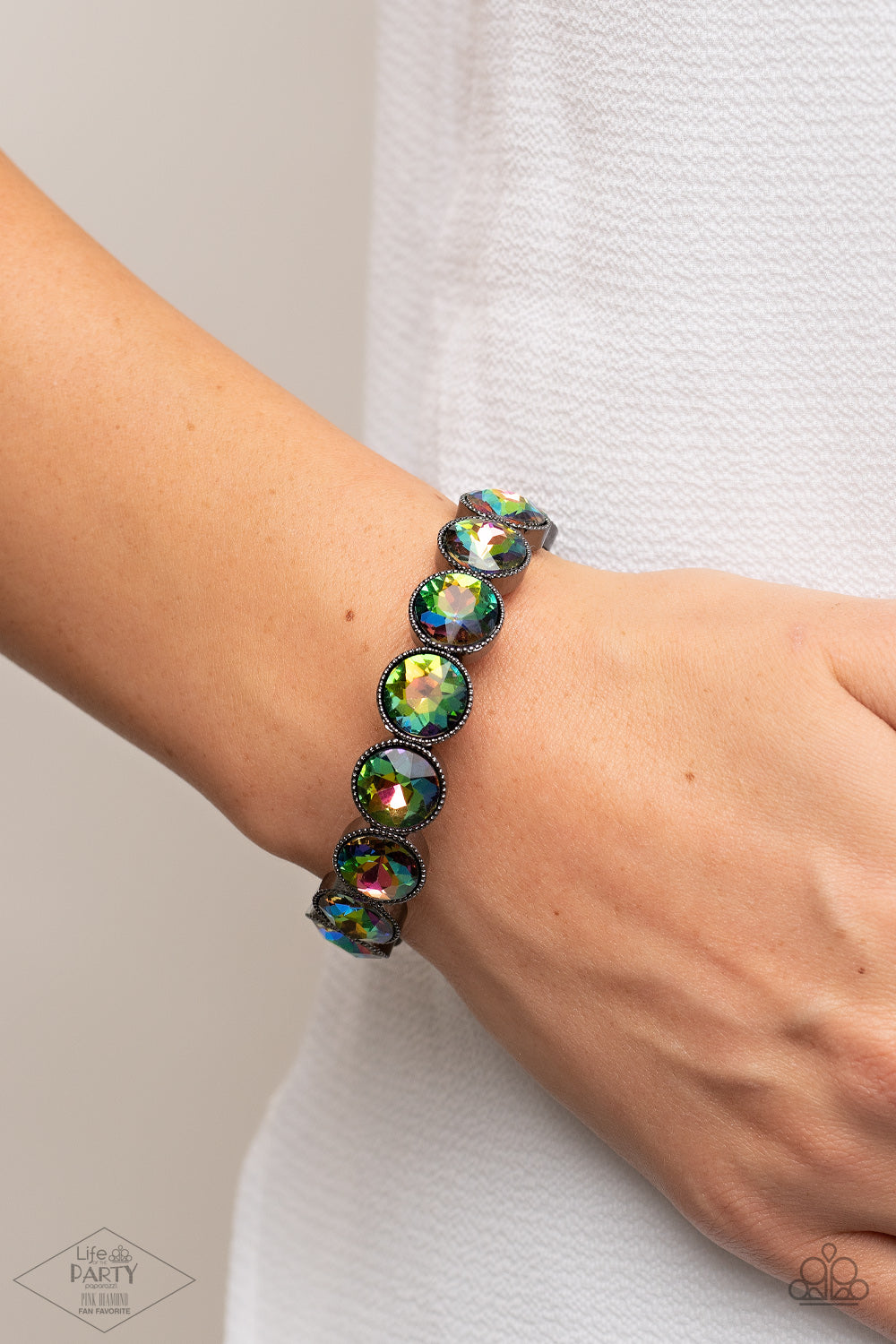 Paparazzi Accessories: Number One Knockout - Multi Bracelet