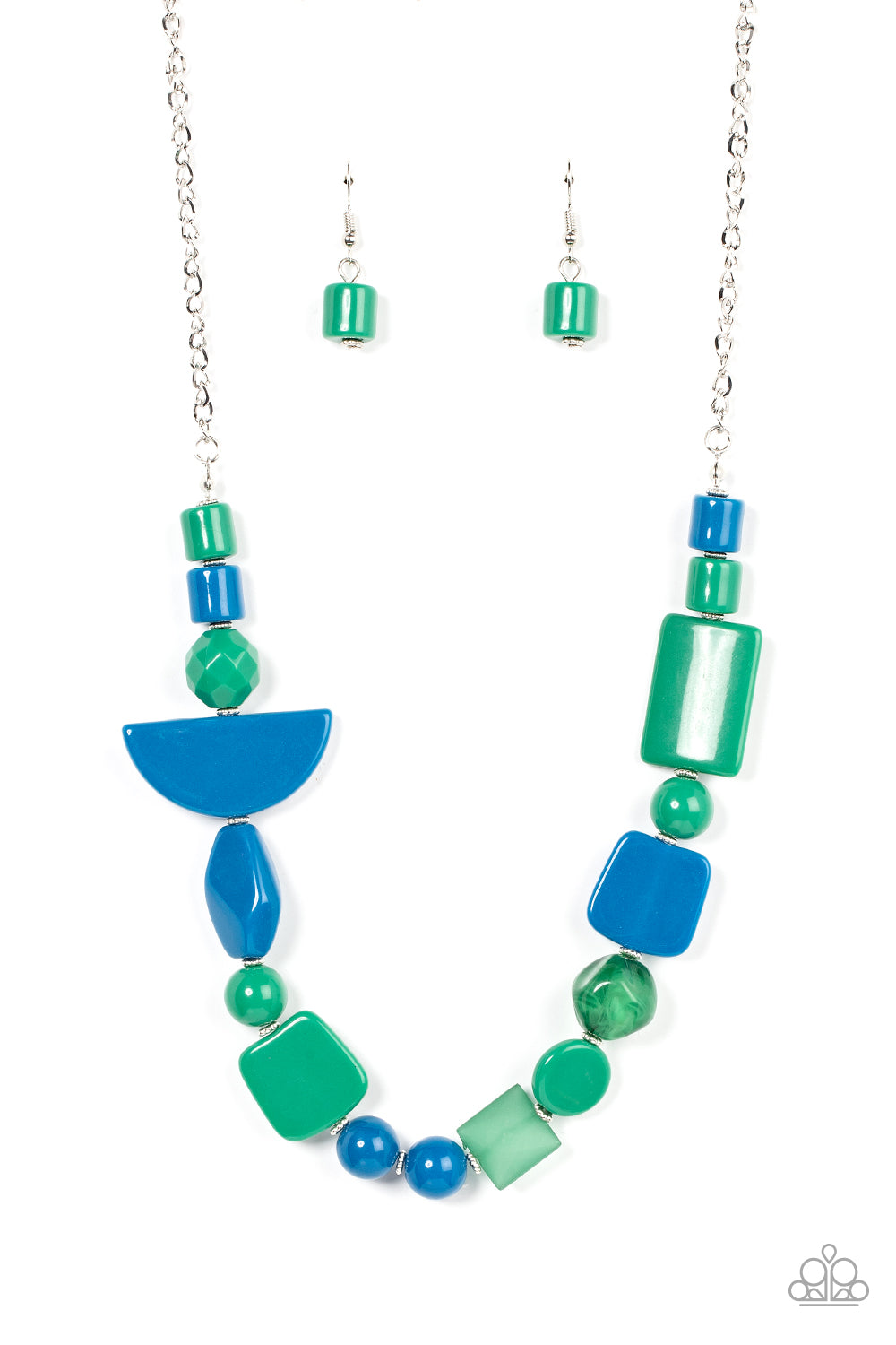 Paparazzi Accessories: Tranquil Trendsetter - Green Necklace