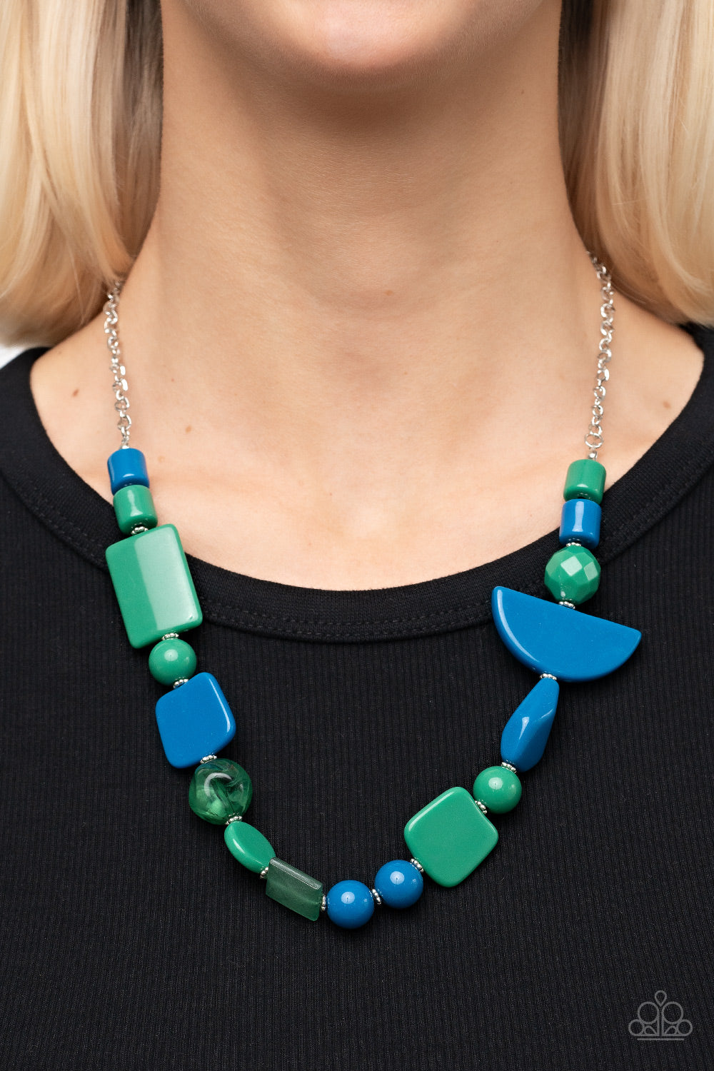 Paparazzi Accessories: Tranquil Trendsetter - Green Necklace