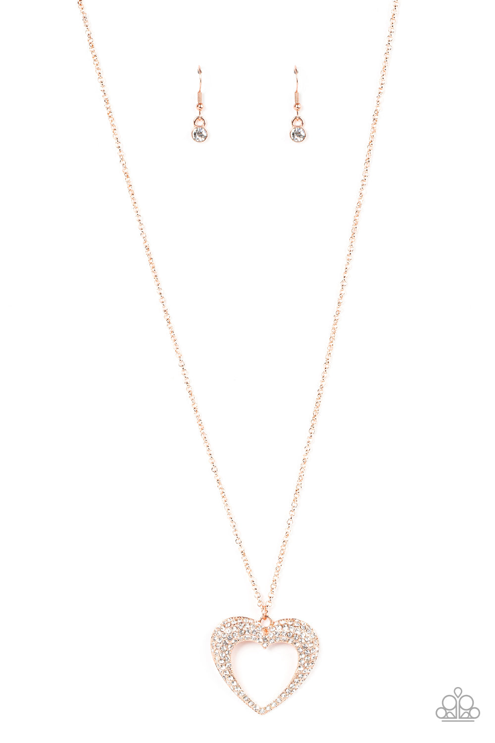 Paparazzi Accessories: Cupid Charisma - Copper Necklace