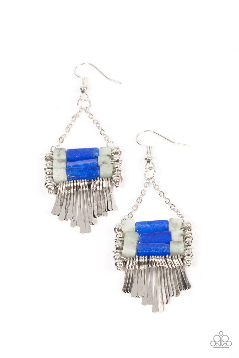 Paparazzi Accessories: Riverbed Bounty - Blue Earring