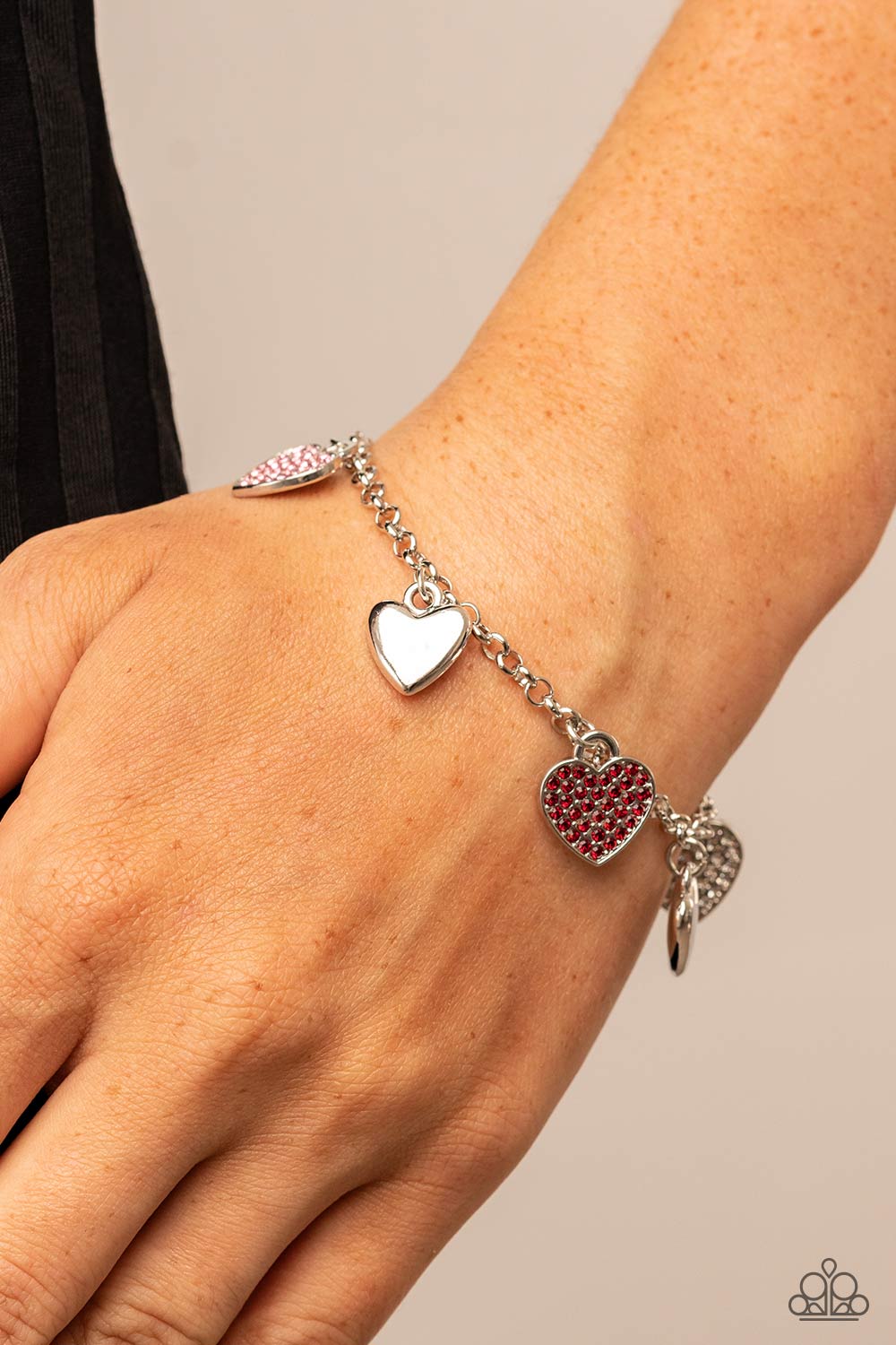 Paparazzi Accessories: Lusty Lockets - Multi Bracelet