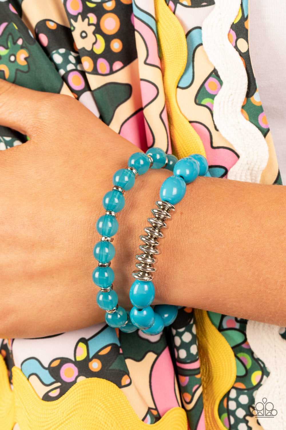 Paparazzi Accessories:La Vida Vacation - Blue Bracelet