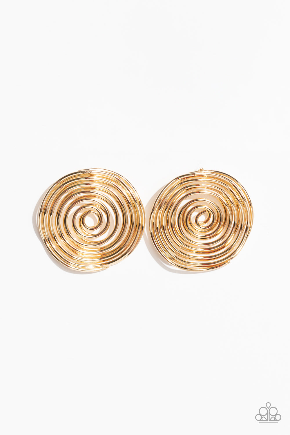 Paparazzi Accessories: COIL Over - Gold Earring