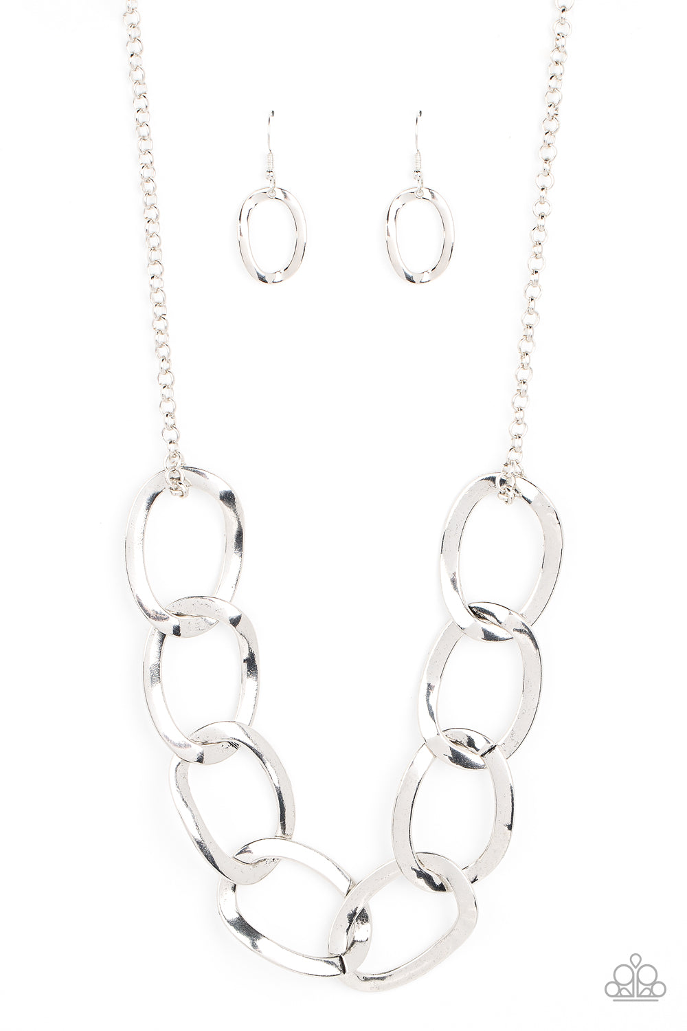 Paparazzi Accessories: Ive got the Power - Silver Necklace