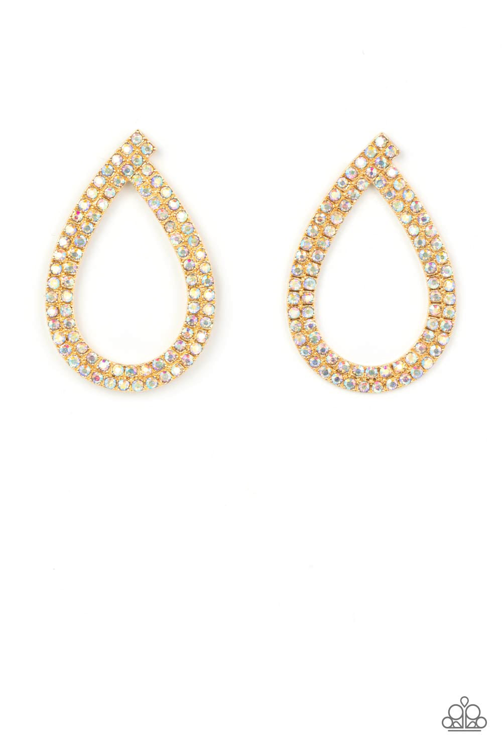 Paparazzi Accessories: Diva Dust - Gold Earring