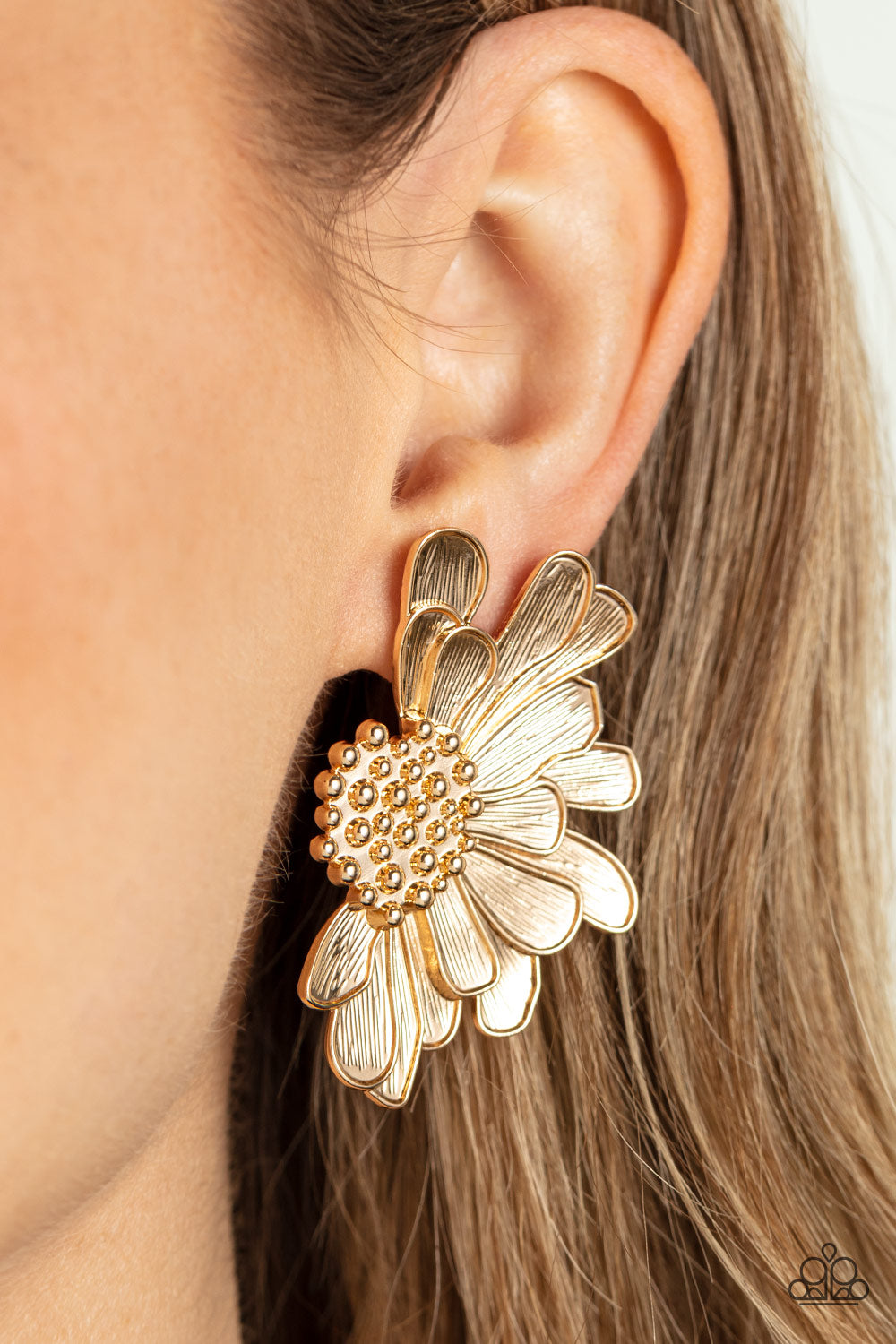Paparazzi Accessories: Farmstead Meadow - Gold Earring