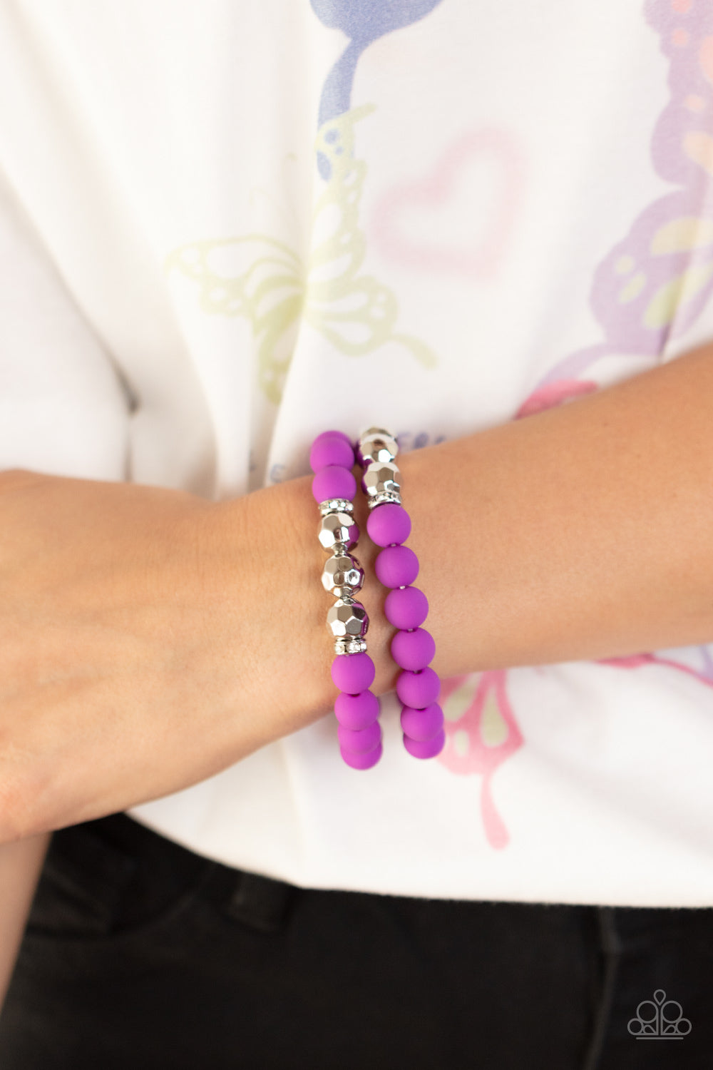 Paparazzi Accessories: Dip and Dive - Purple Bracelet