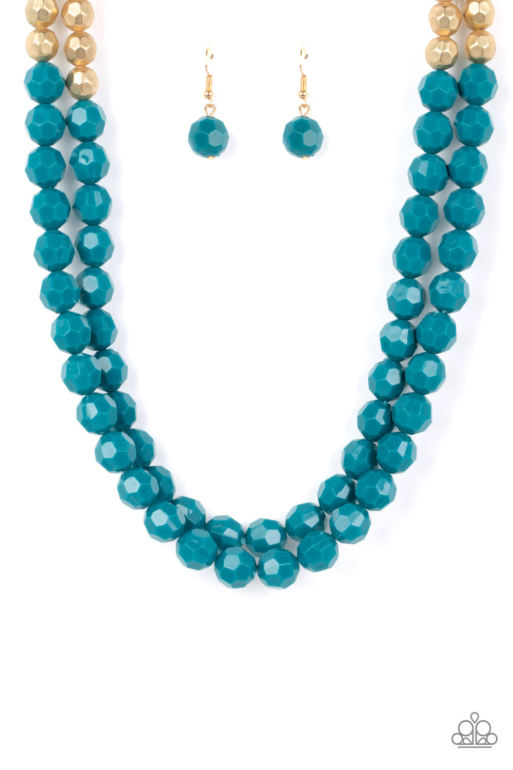 Paparazzi Accessories: Greco Getaway - Blue Necklace