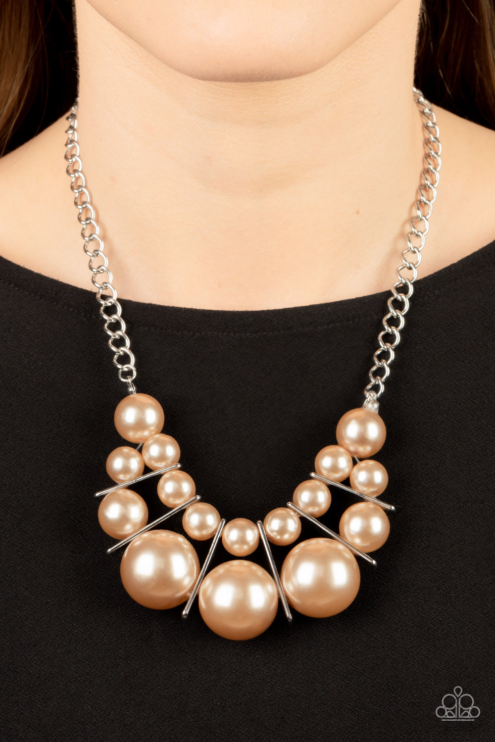 Paparazzi Accessories: Challenge Accepted - Brown Necklace
