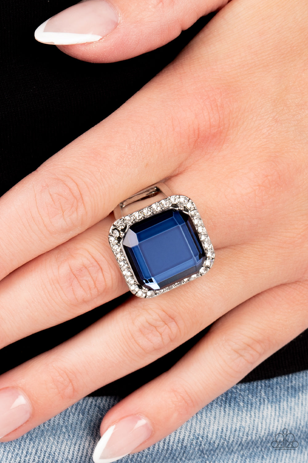 Paparazzi Accessories: Slow Burn - Blue Ring