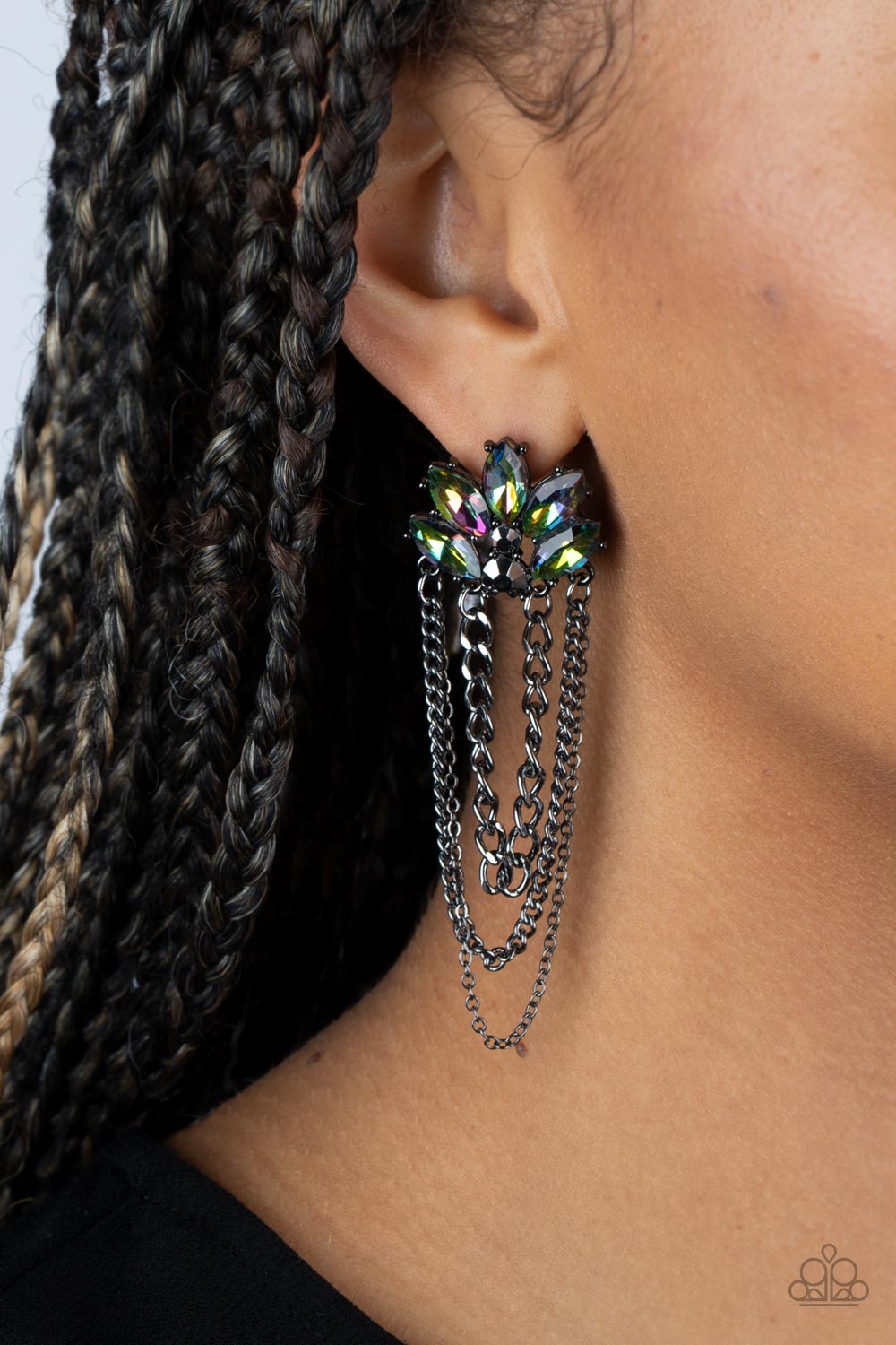 Paparazzi Accessories: Reach for the SKYSCRAPERS - Multi Earring