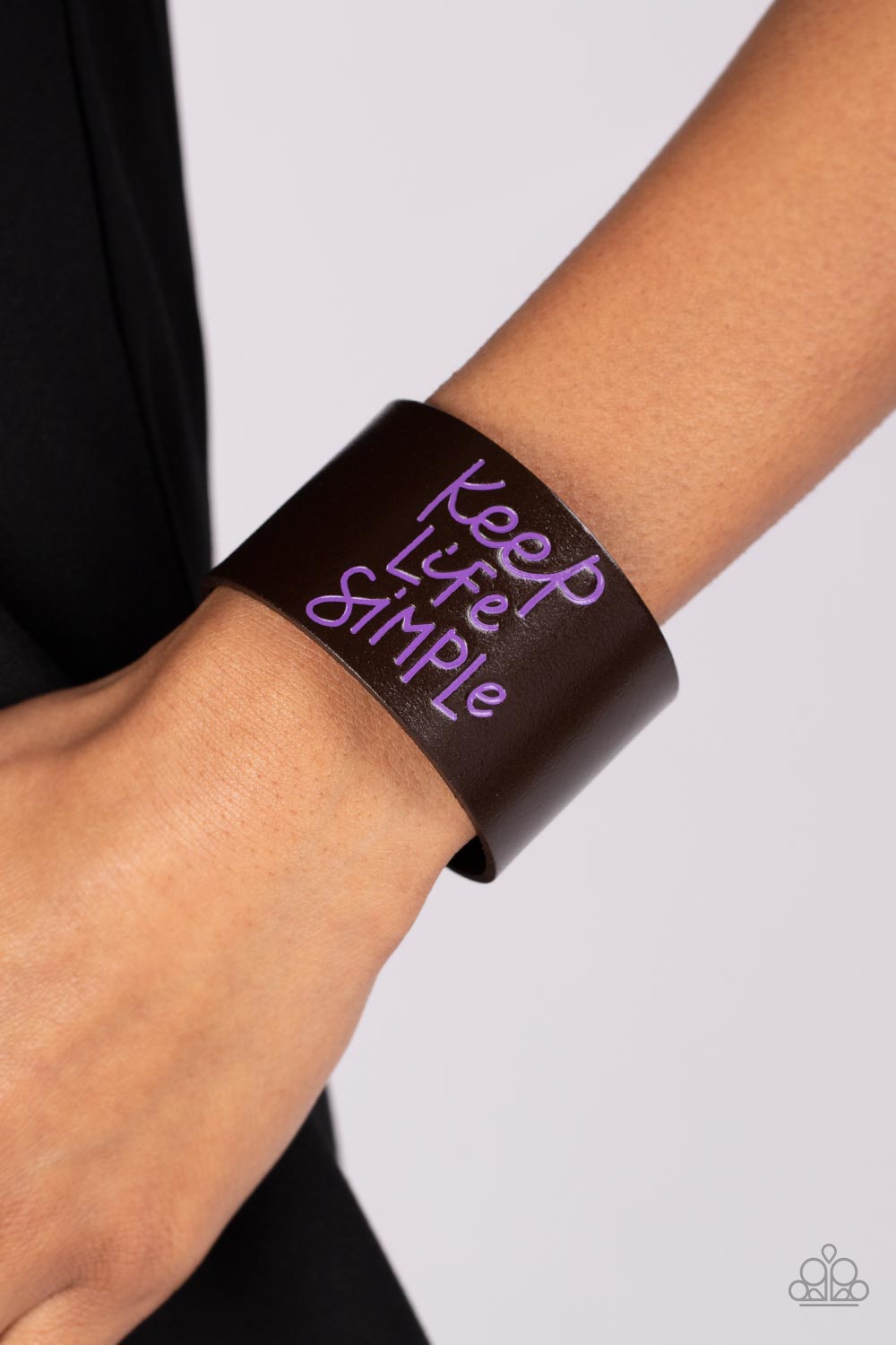 Paparazzi Accessories: Simply Stunning - Purple Bracelet