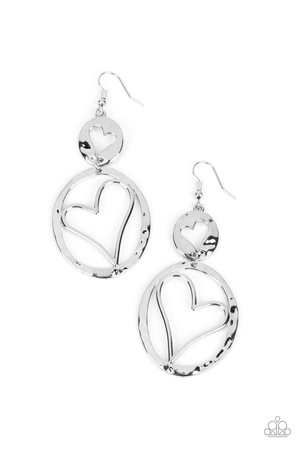 Paparazzi Accessories: Enchanting Echo - Silver Earring