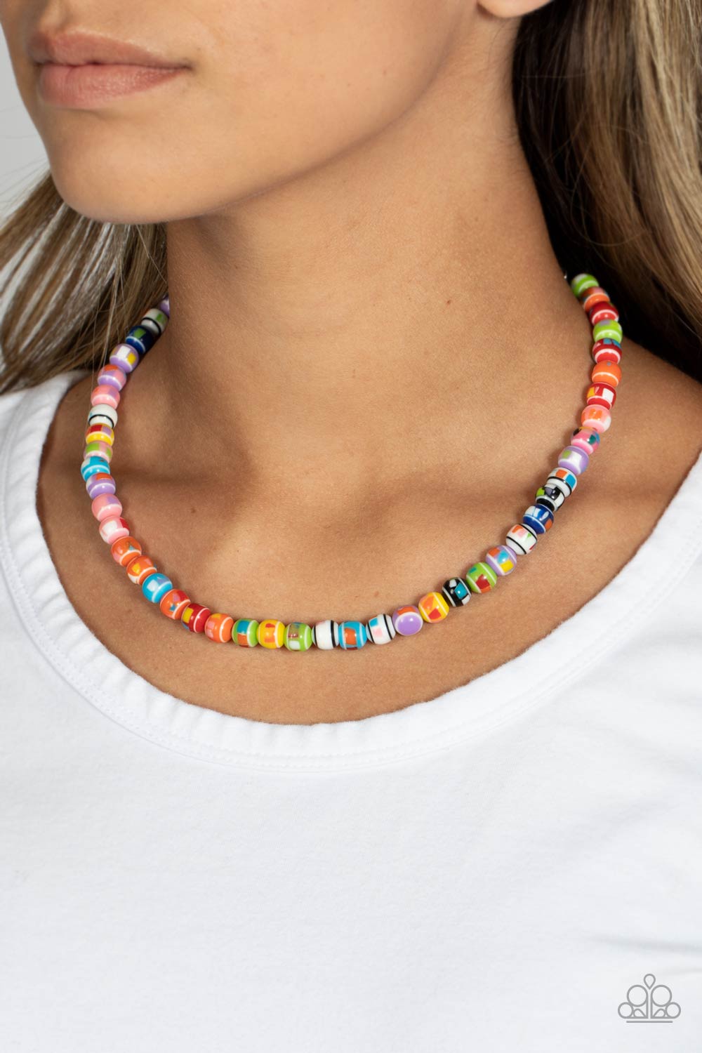Paparazzi Accessories: Gobstopper Glamour - Multi Necklace