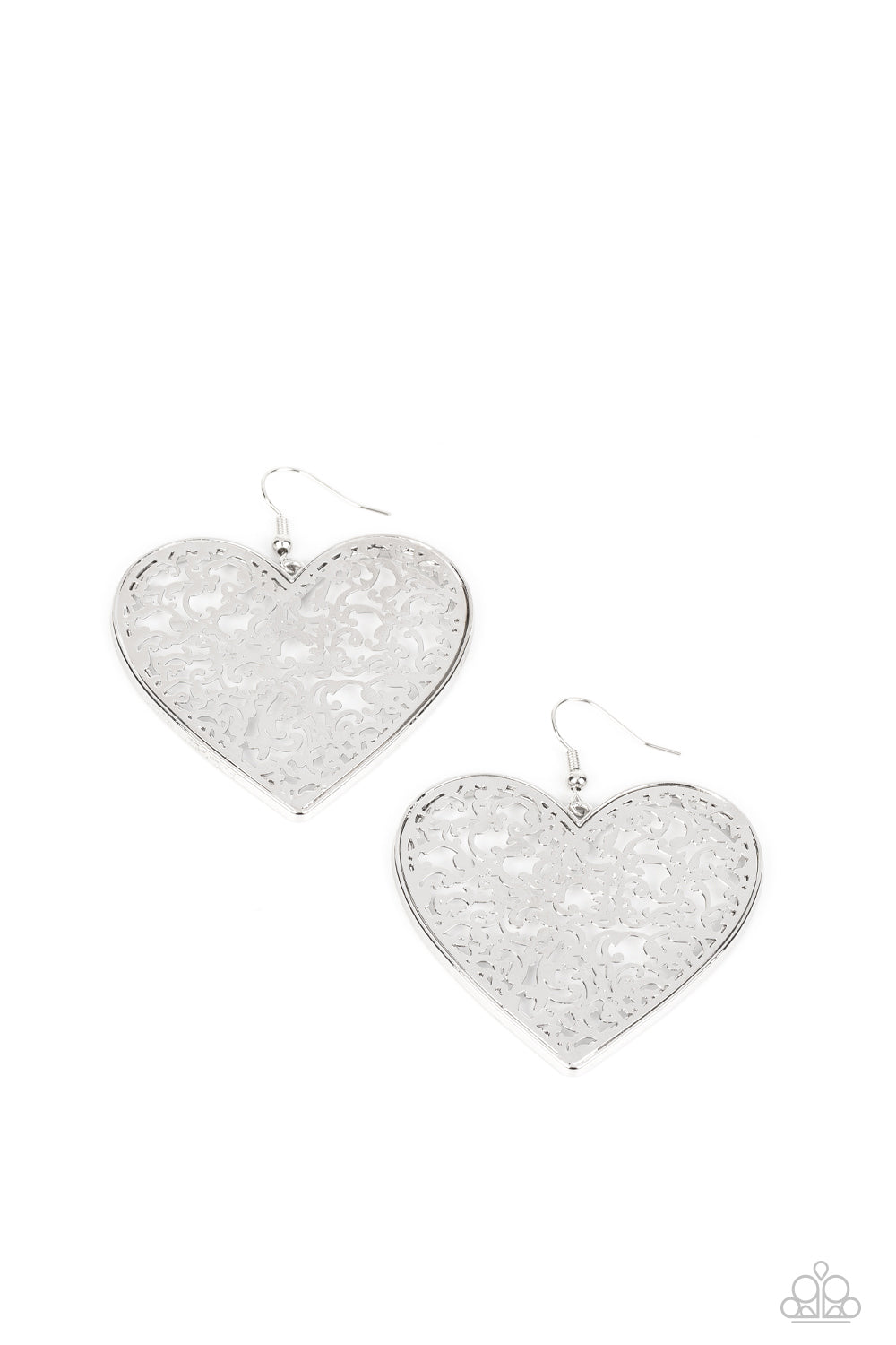 Paparazzi Accessories: Fairest in the Land - Silver Earring