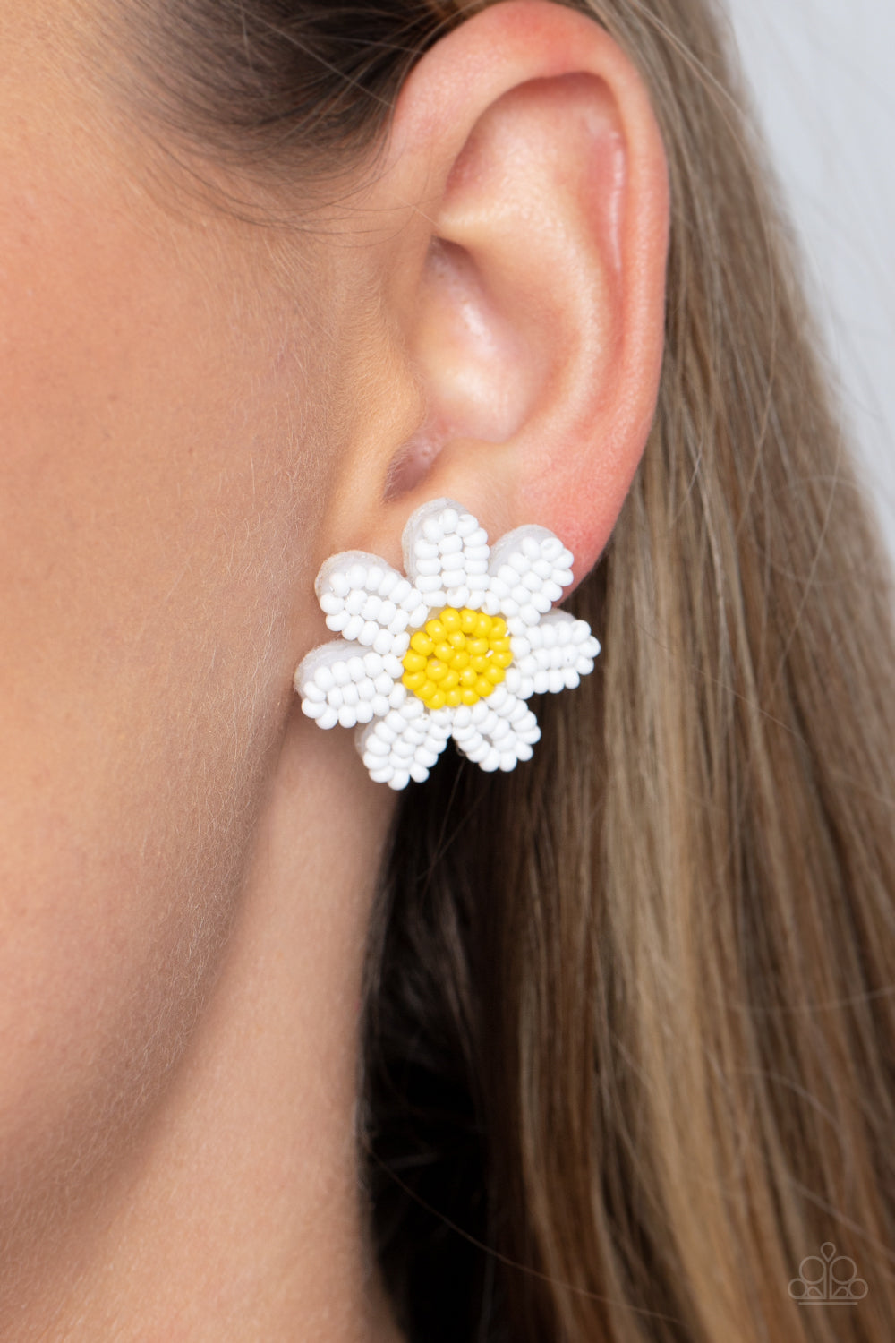 Paparazzi Accessories: Sensational Seeds - White Earring