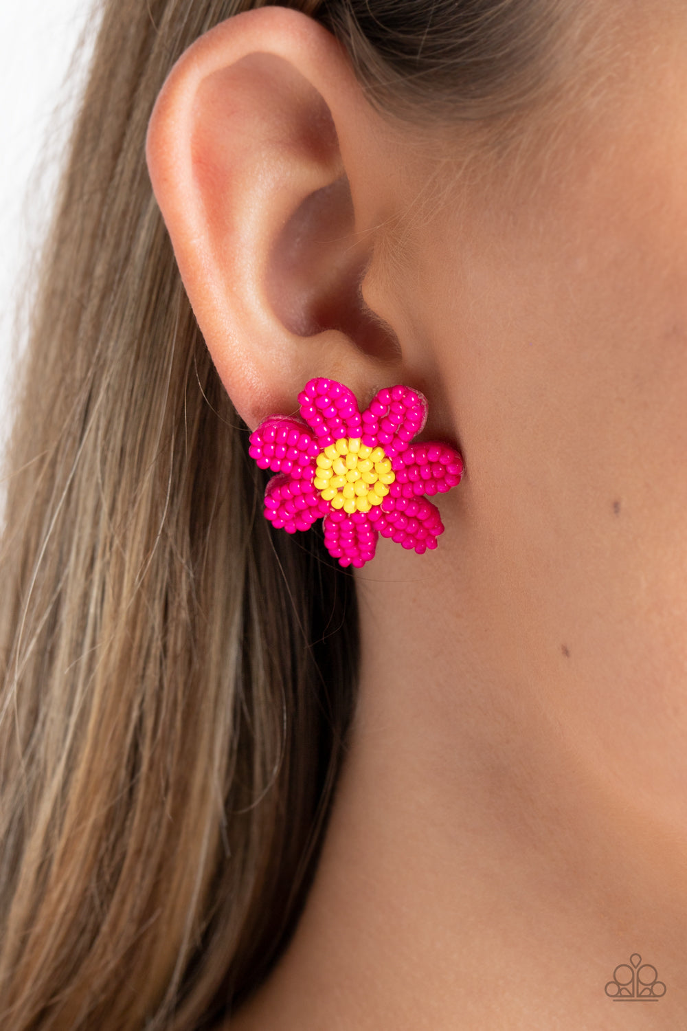 Paparazzi Accessories: Sensational Seeds - Pink Earring