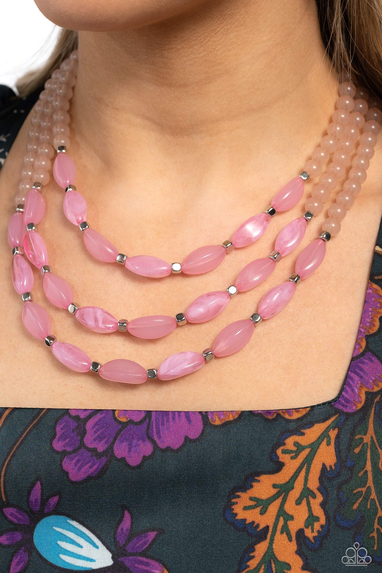 Paparazzi Accessories: I BEAD You Now - Pink Necklace