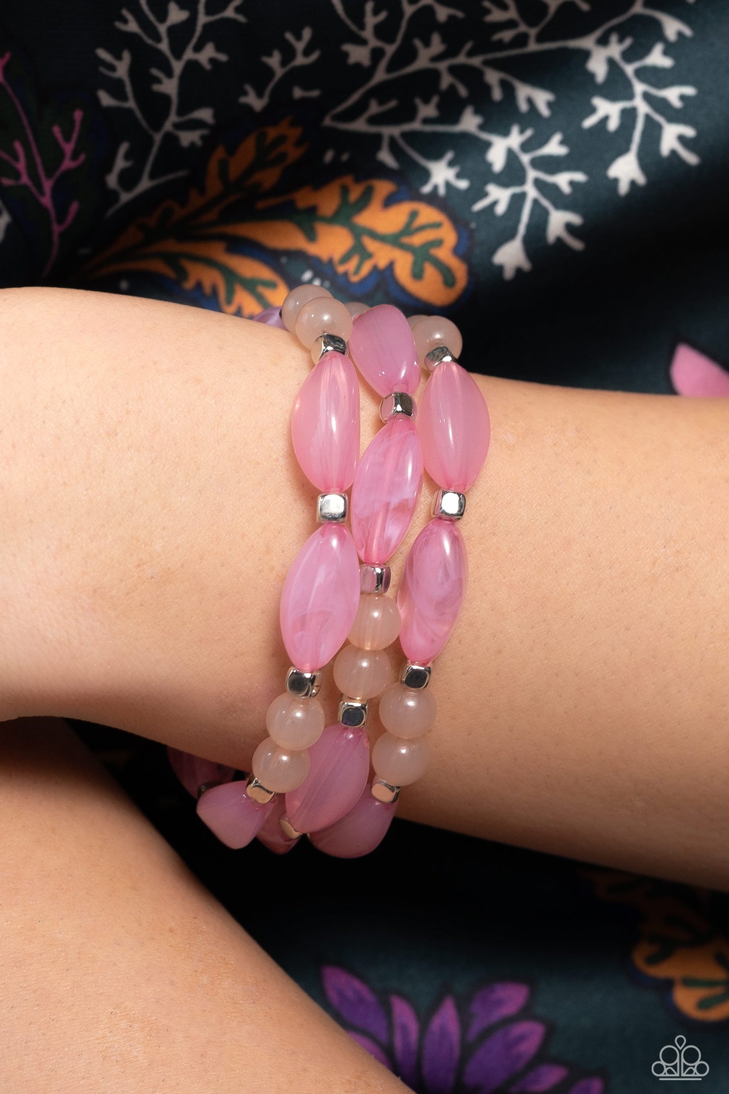Paparazzi Accessories: BEAD Drill - Pink Bracelet