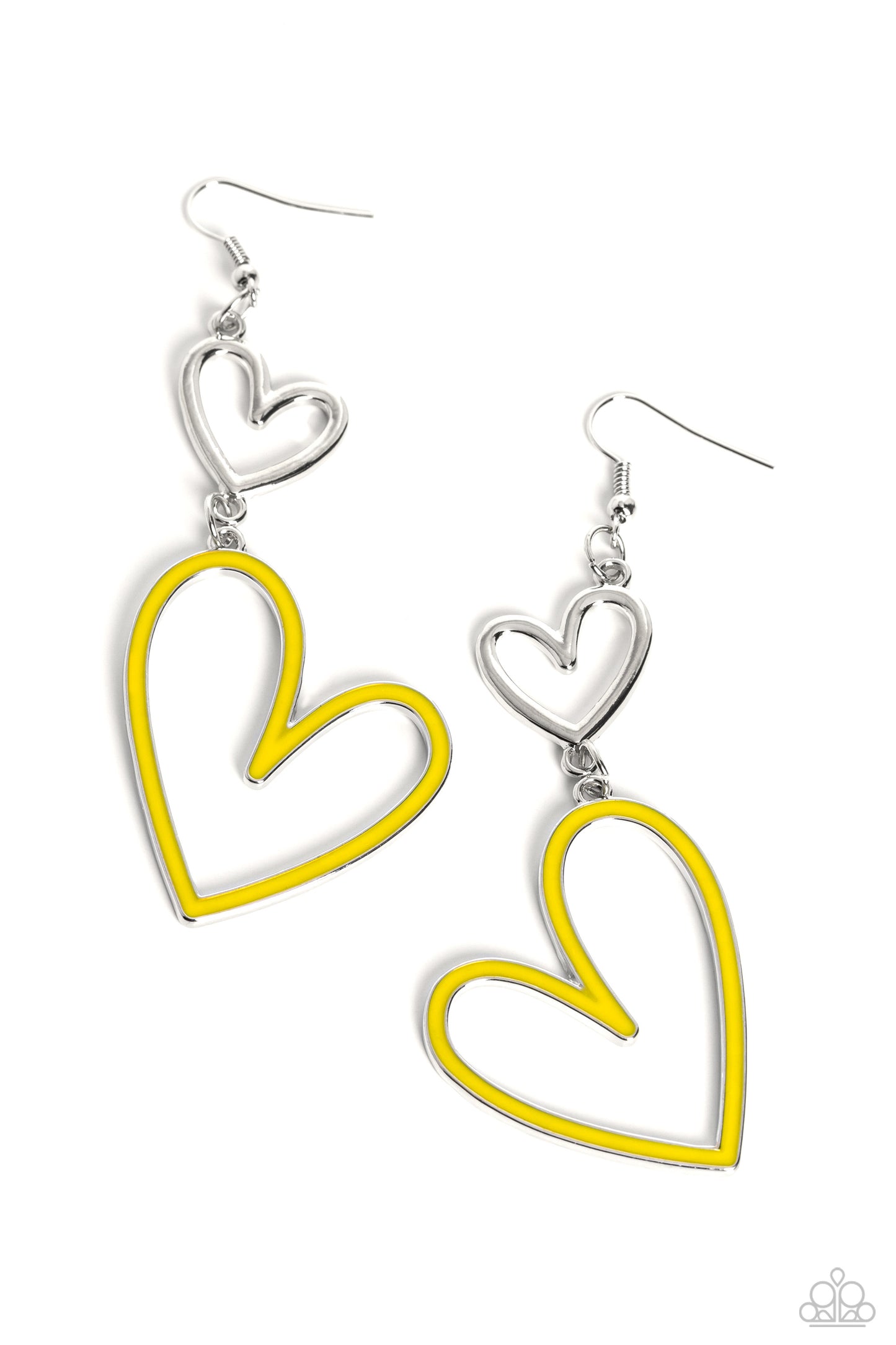 Paparazzi Accessories: Pristine Pizzazz - Yellow Earring