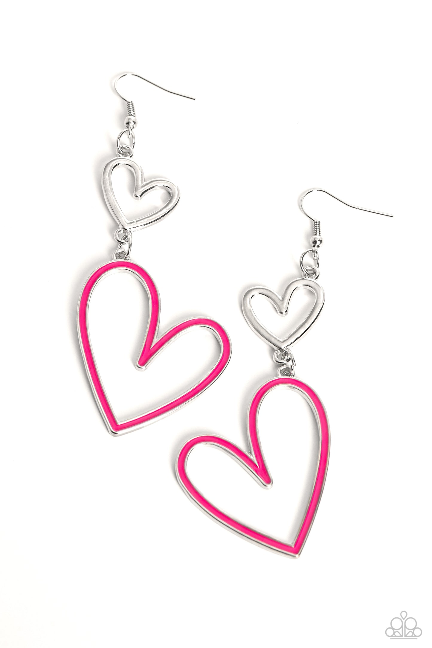 Paparazzi Accessories: Pristine Pizzazz - Pink Earring