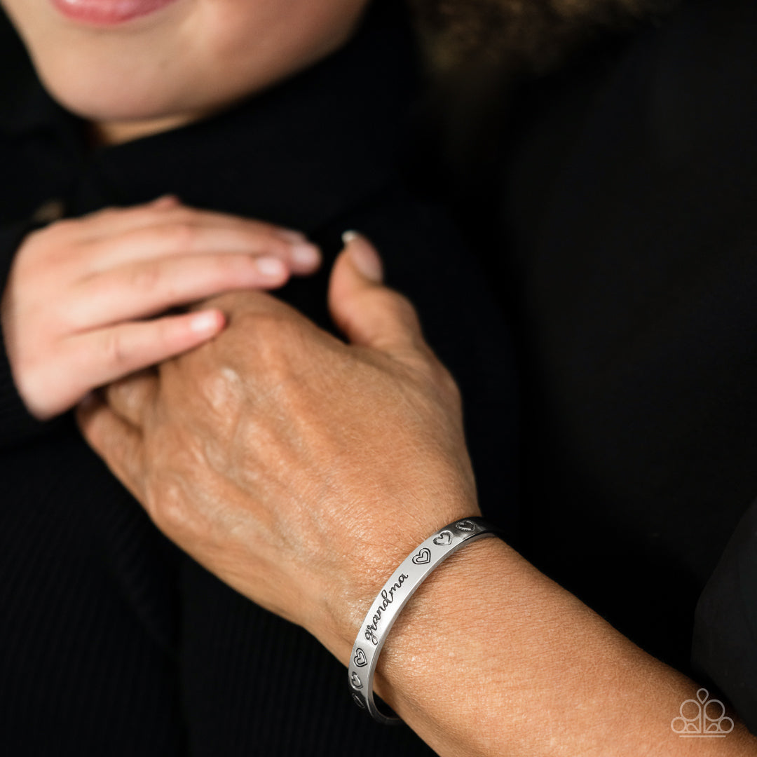 Paparazzi Accessories: A Grandmothers Love - Silver Bracelet