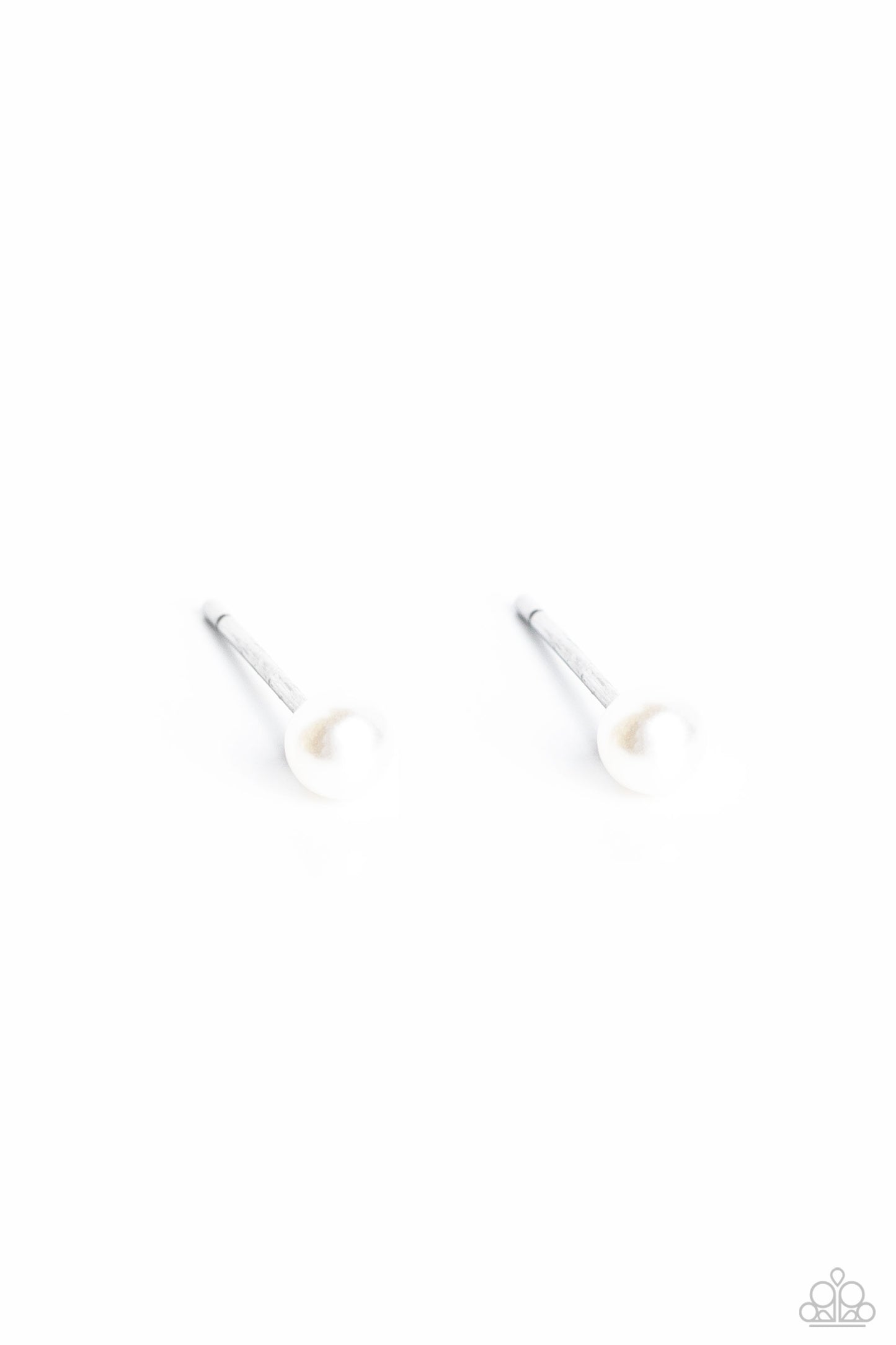 Paparazzi Accessories: Dainty Details - White Earring