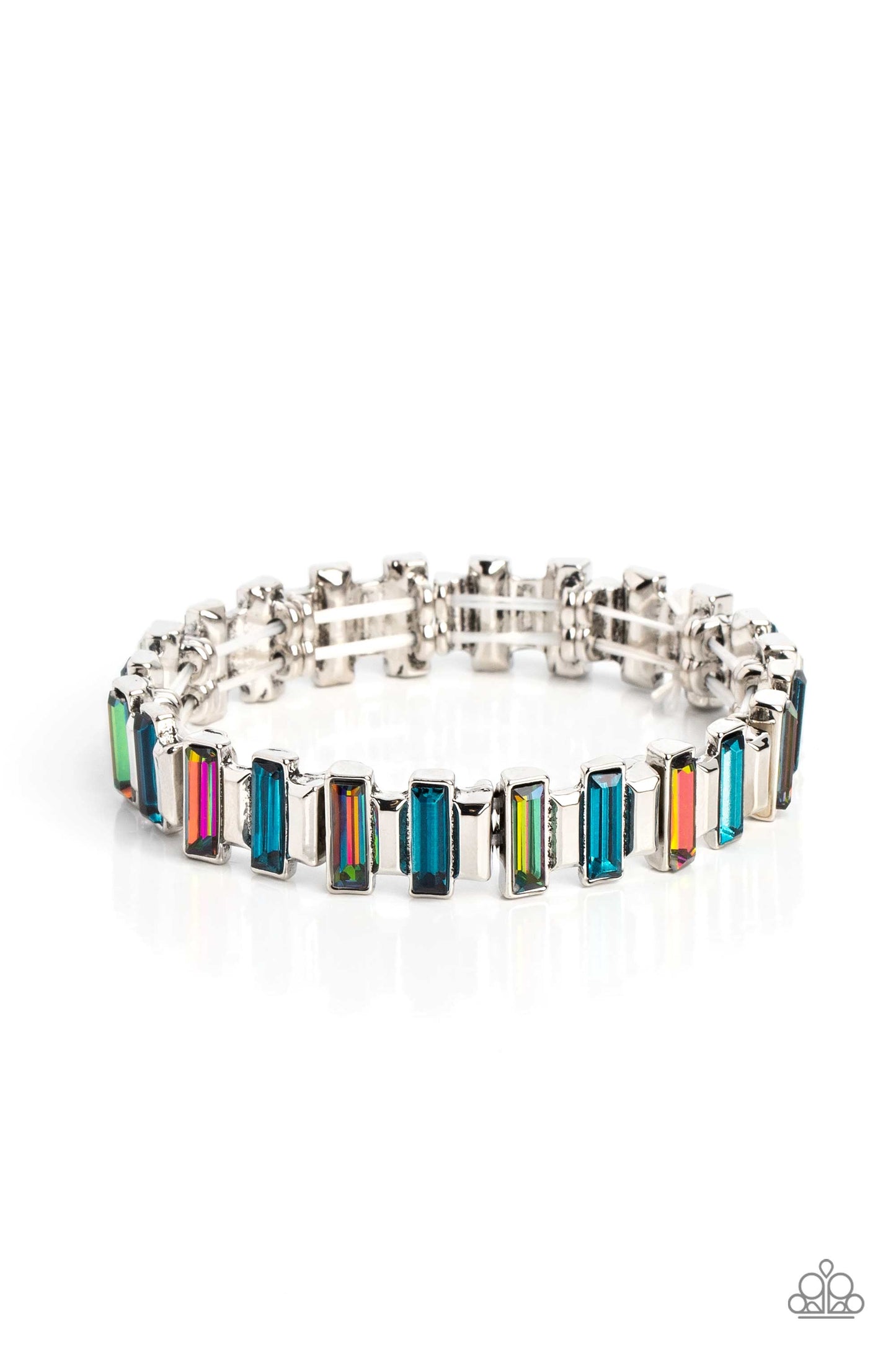Paparazzi Accessories: BURSTING the Midnight Oil - Multi Bracelet