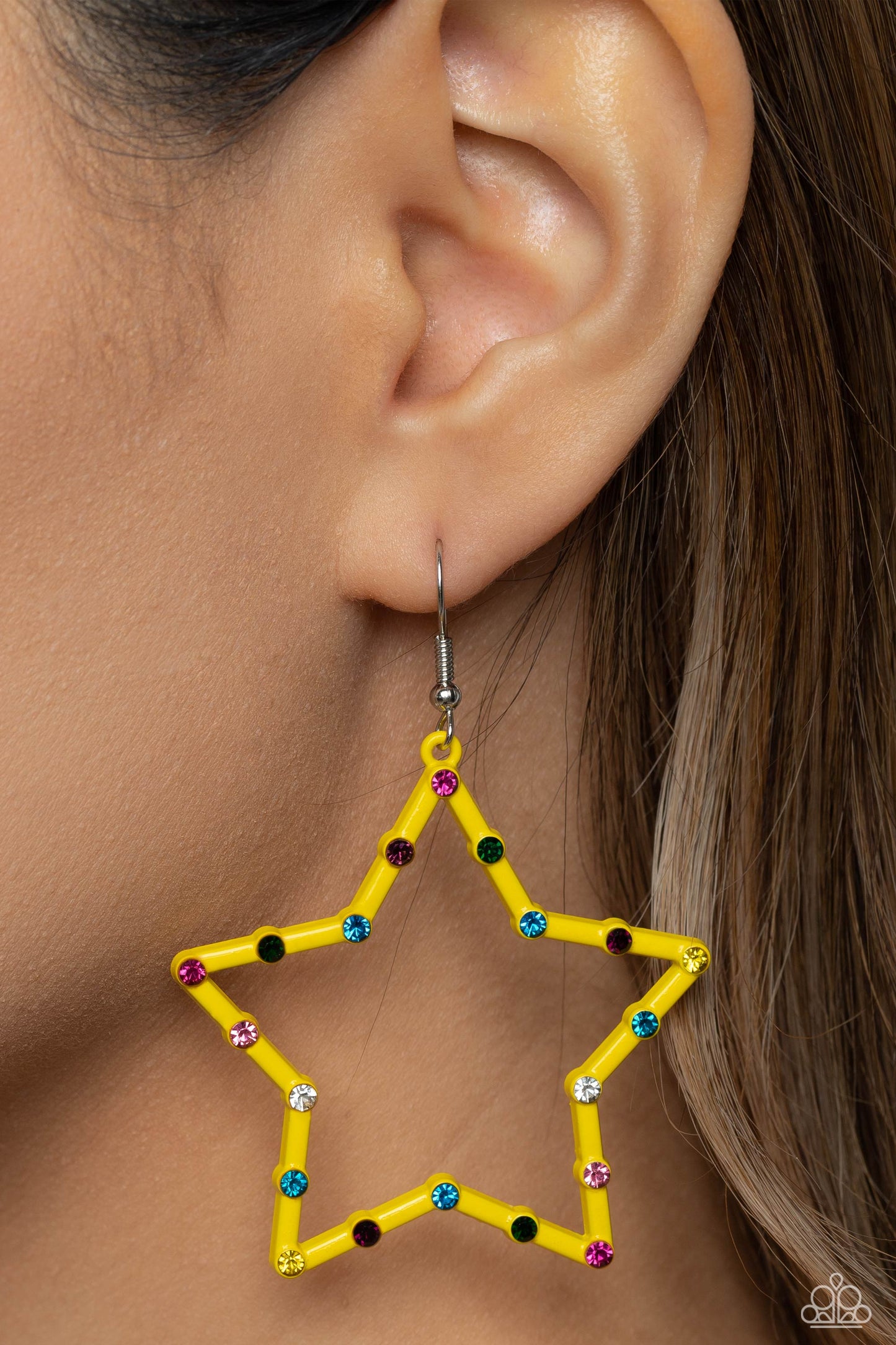 Paparazzi Accessories: Confetti Craze - Yellow Earring