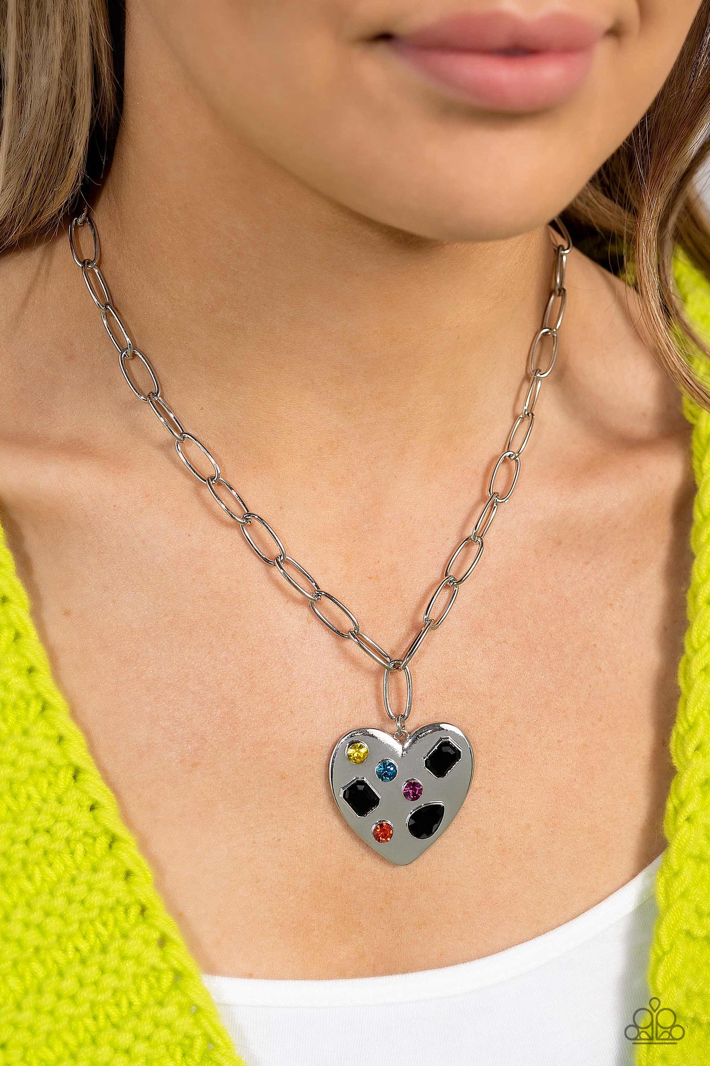 Paparazzi Accessories: Online Dating - Black Necklace
