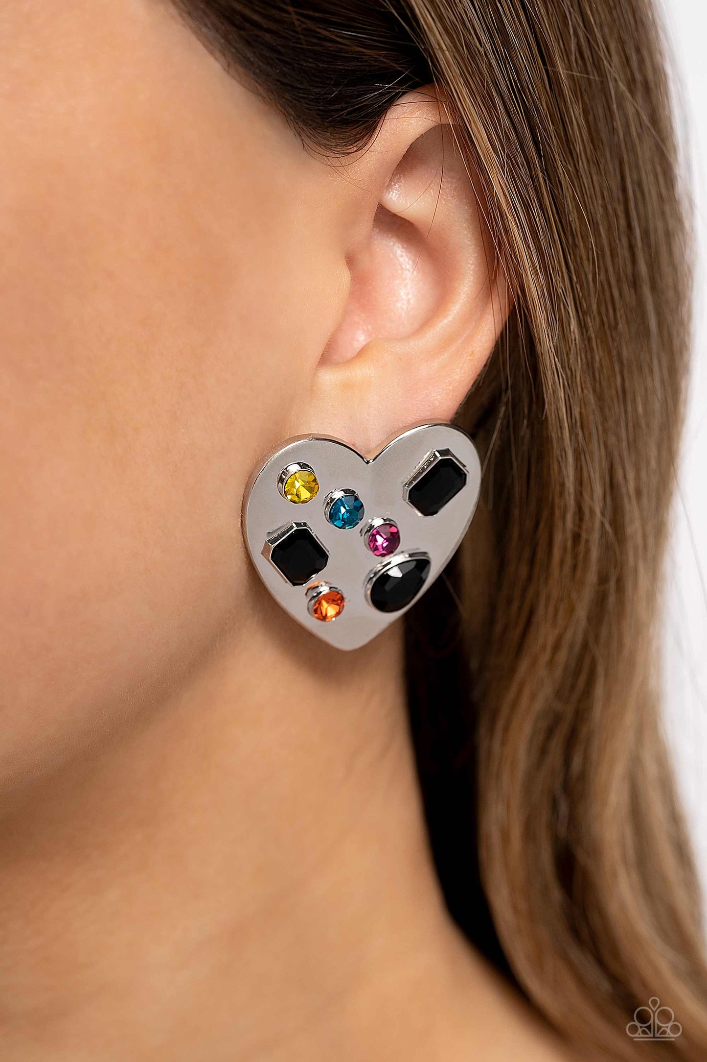 Paparazzi Accessories; Relationship Ready - Black Earring
