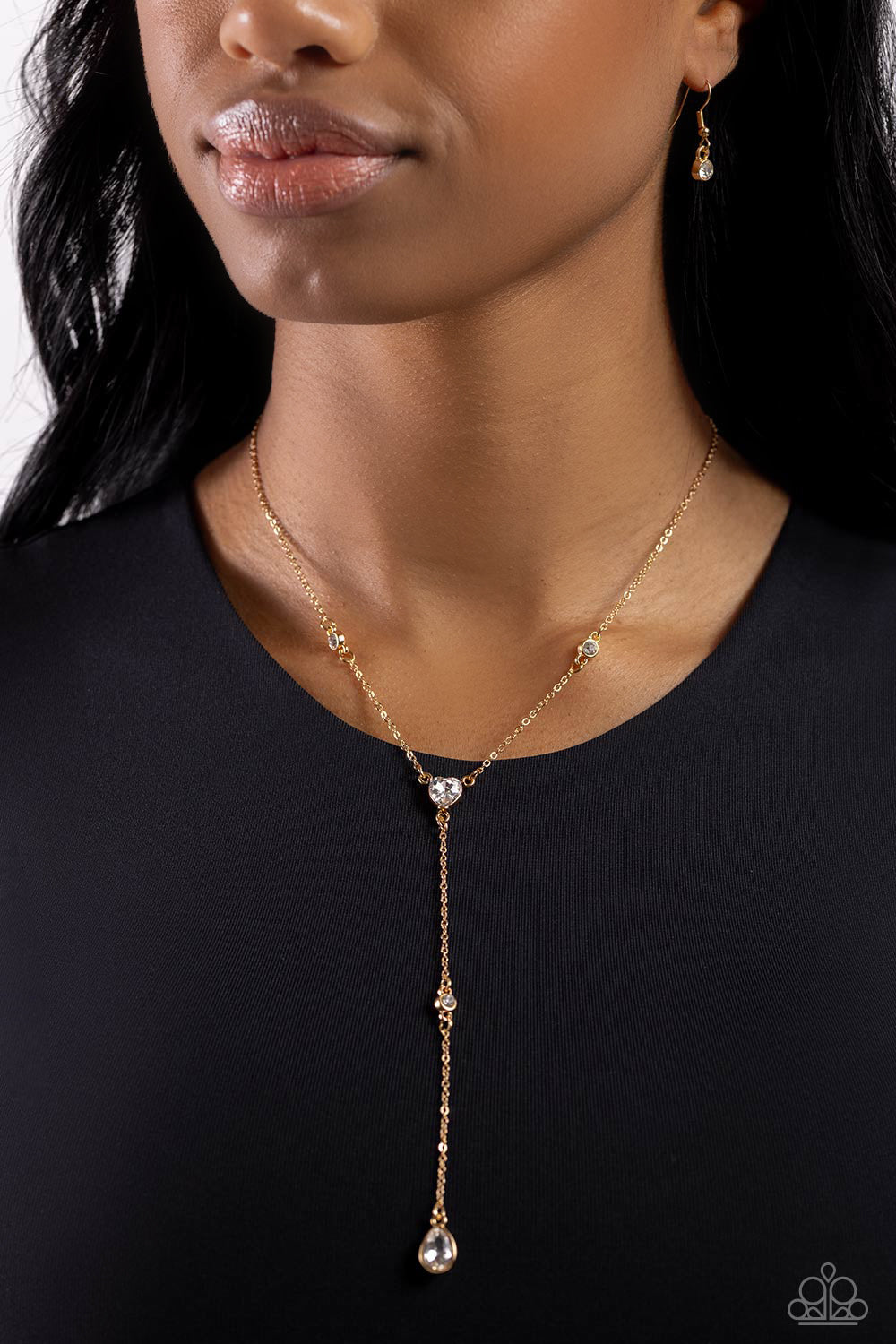 Paparazzi Accessories: Lavish Lariat - Gold Necklace